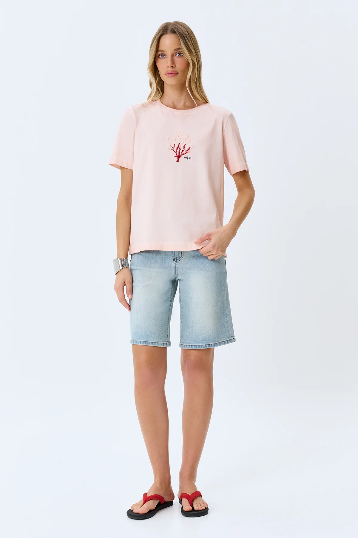 Шорты бермуды джинсовые, 44