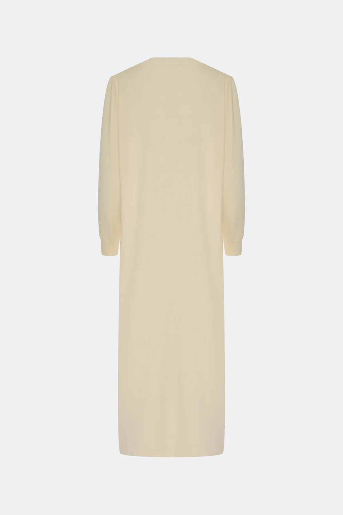 Молочный вязаный кардиган из лиоцелла, 48