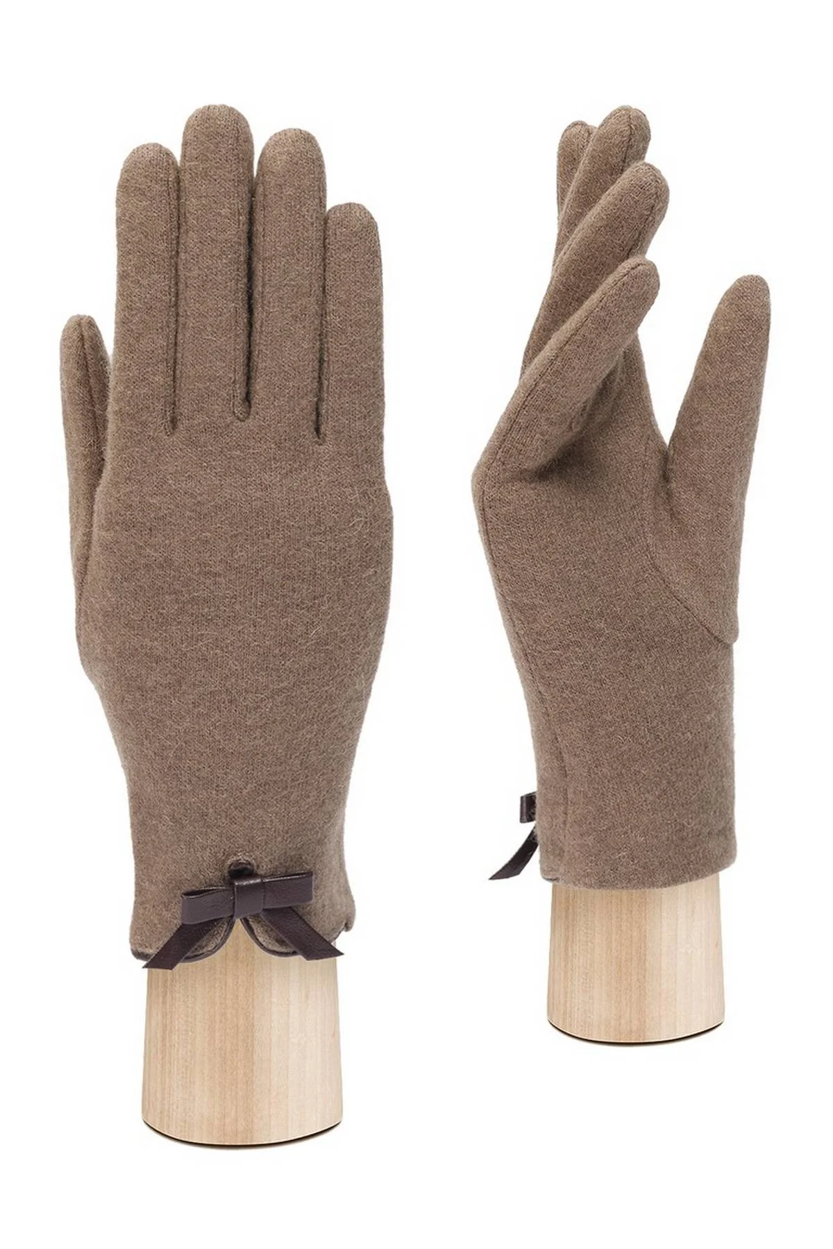 Перчатки серо-коричневые, M