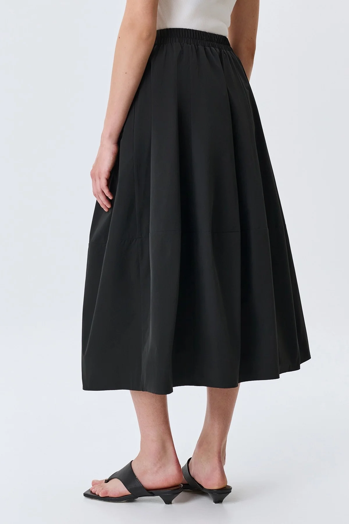 Объемная юбка-миди, 48