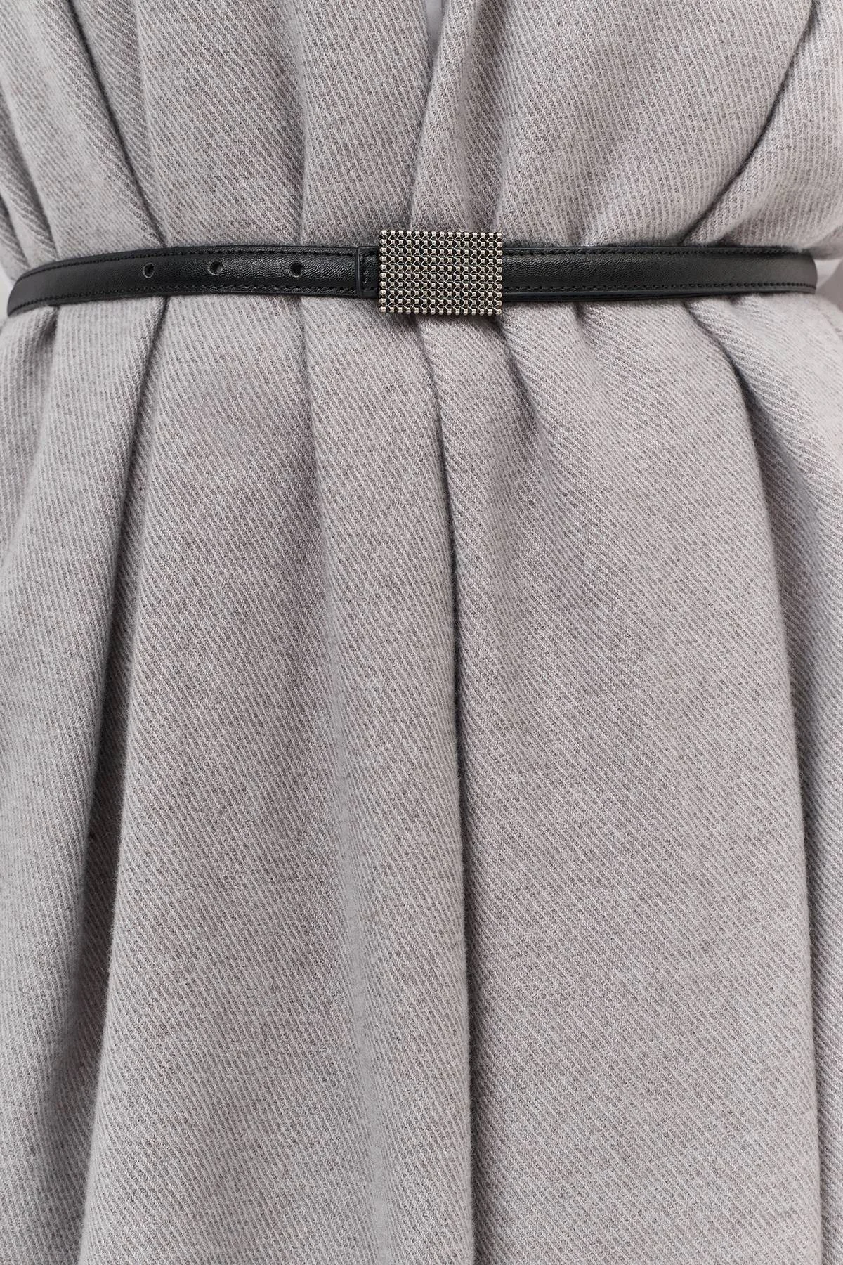 Лимитированая серия блузка из вискозы с принтом и ремень, 44