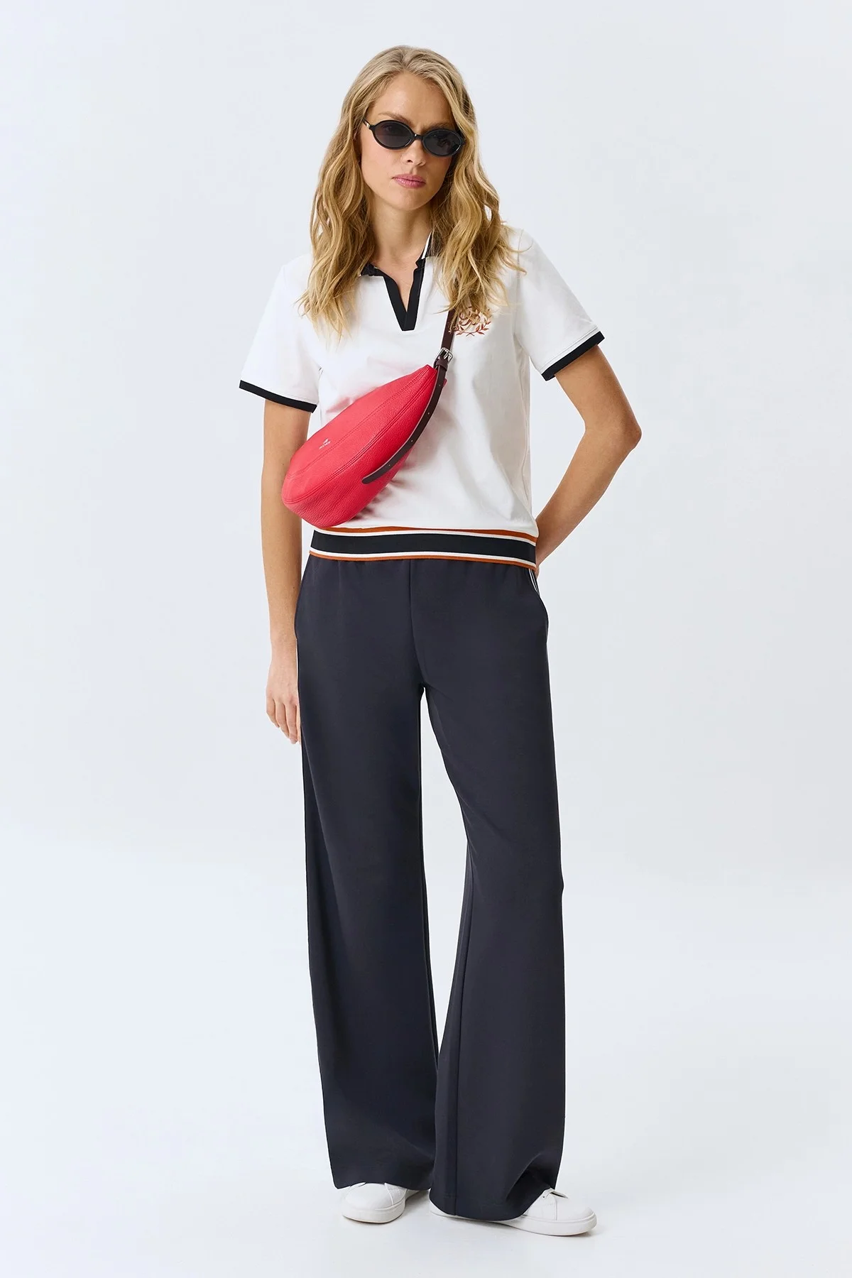 Сумка-седло из мягкой кожи, One