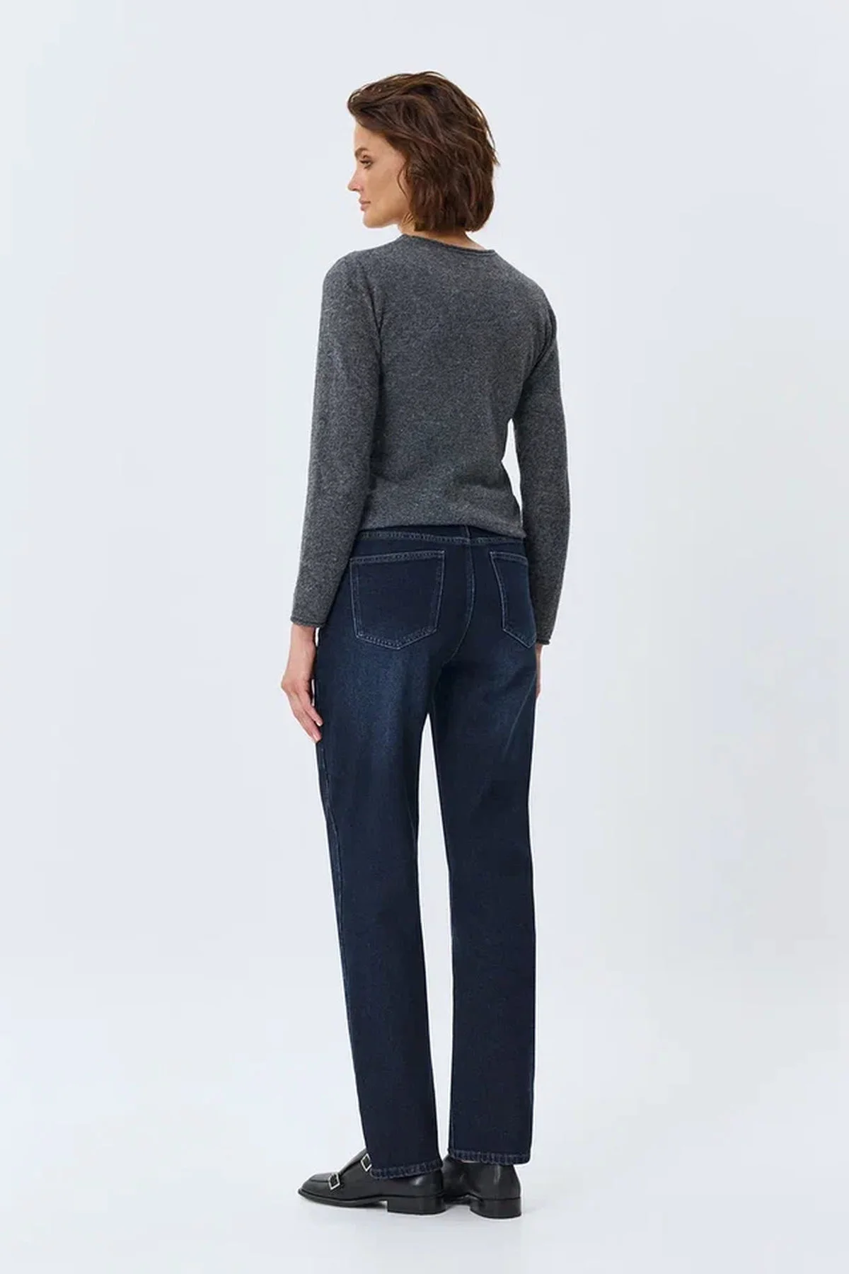 Темно-синие джинсы Slim fit, 42