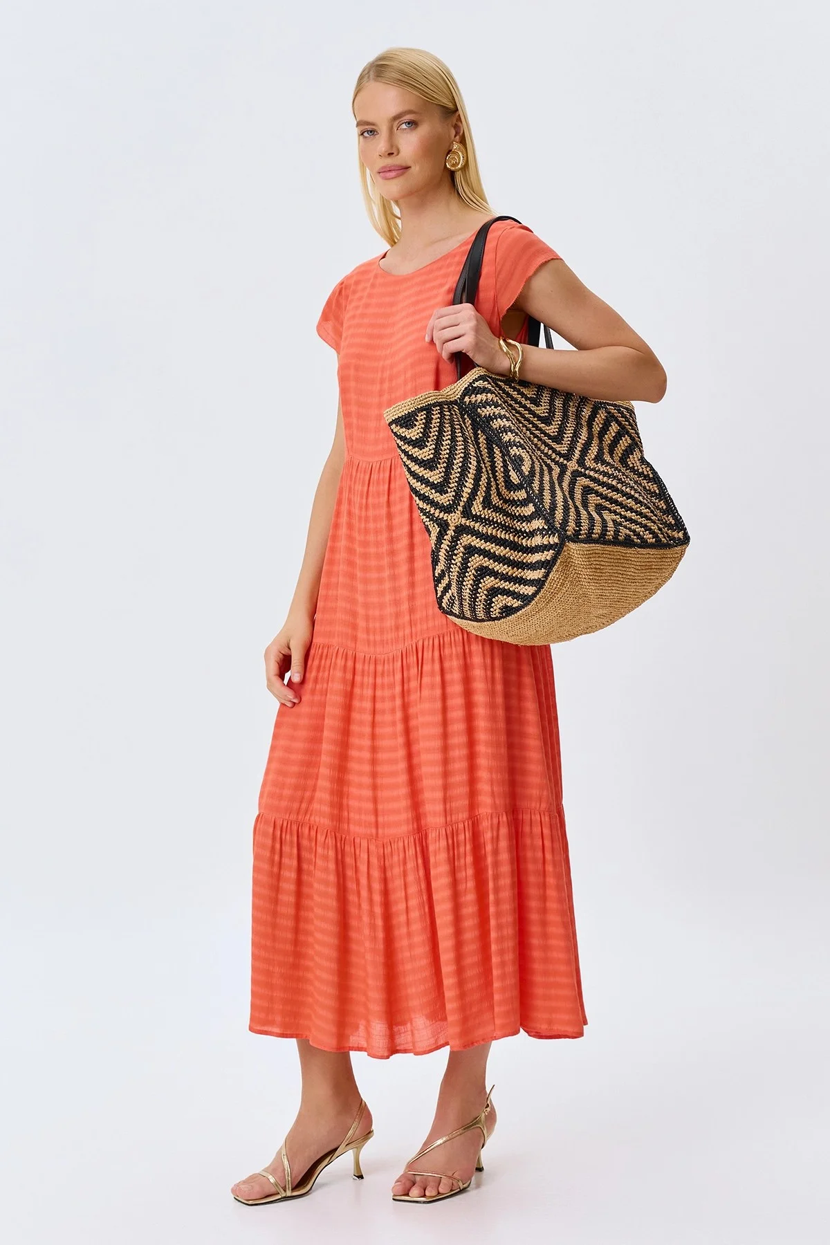 Сумка-шоппер из рафии, One