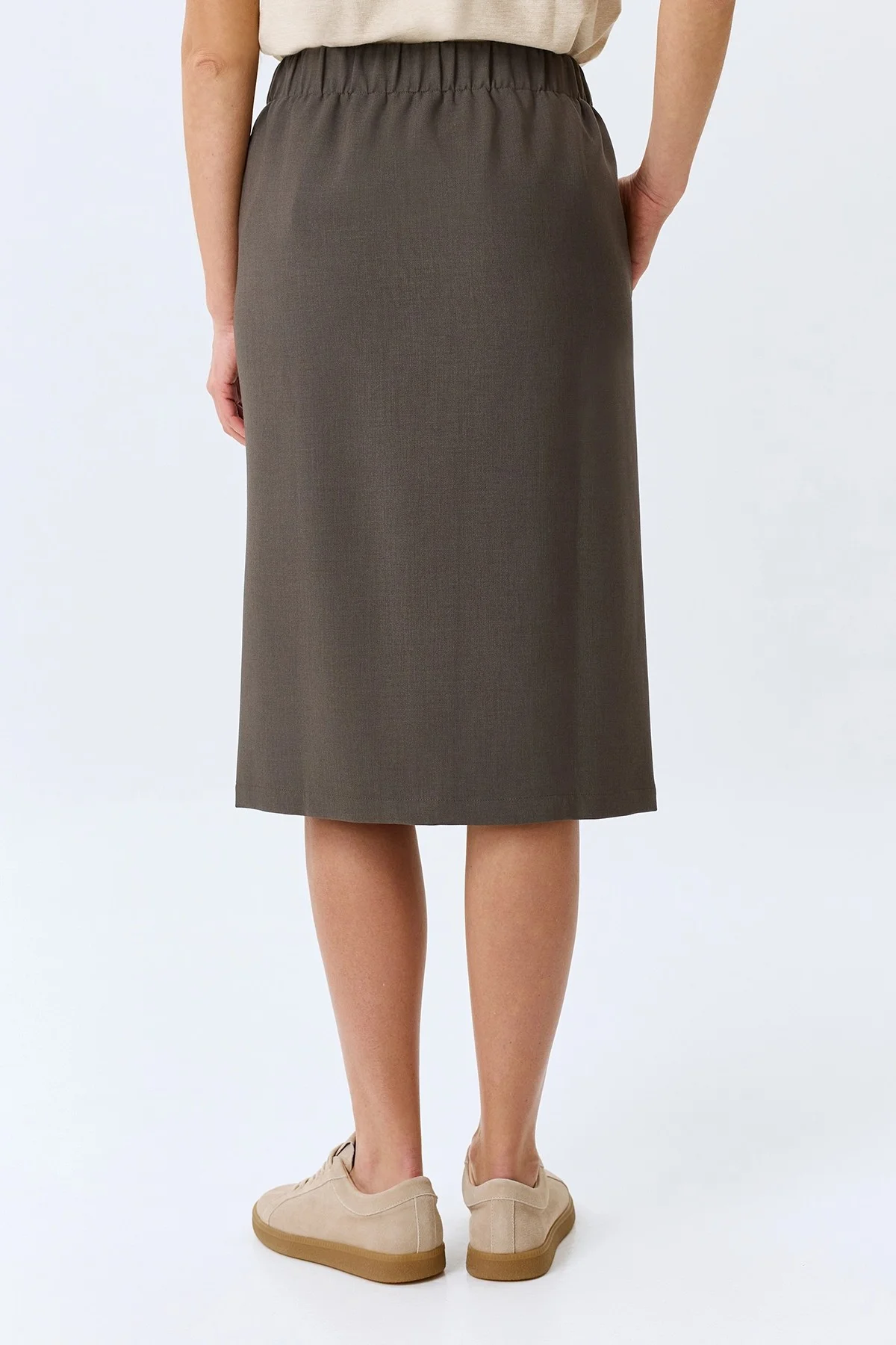 Юбка-миди на молнии, 44