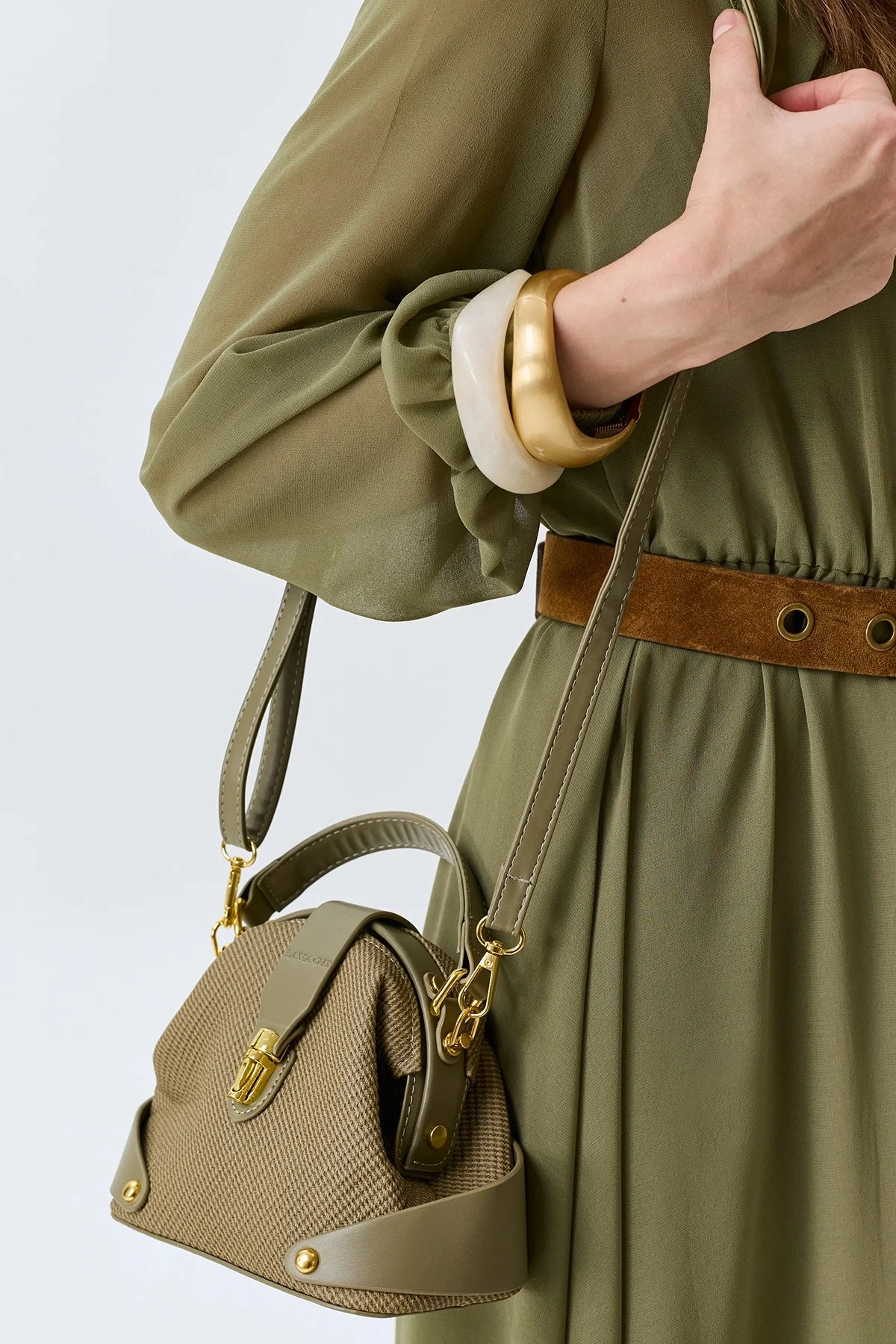 Сумка-мешок из эко кожи, One