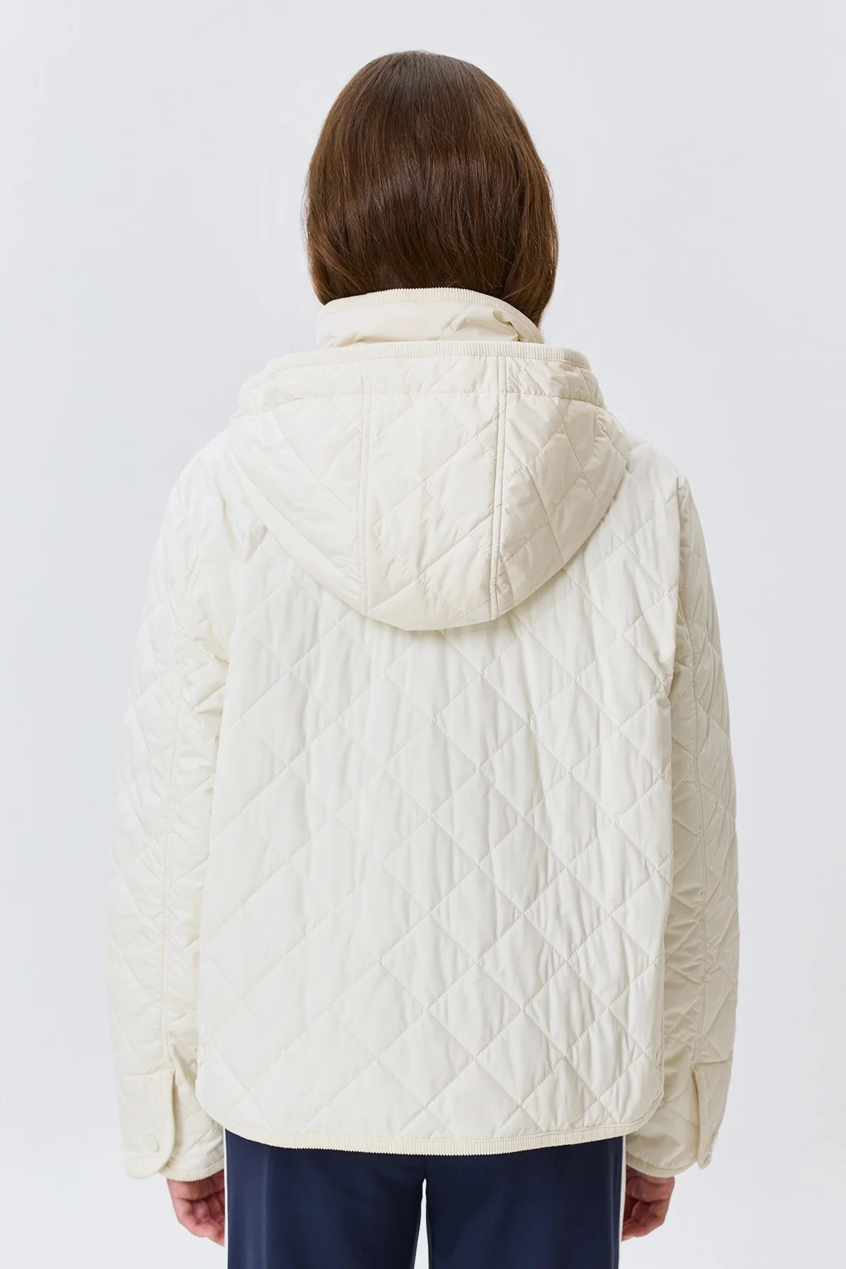 Куртка с ромбовидной стежкой, 42