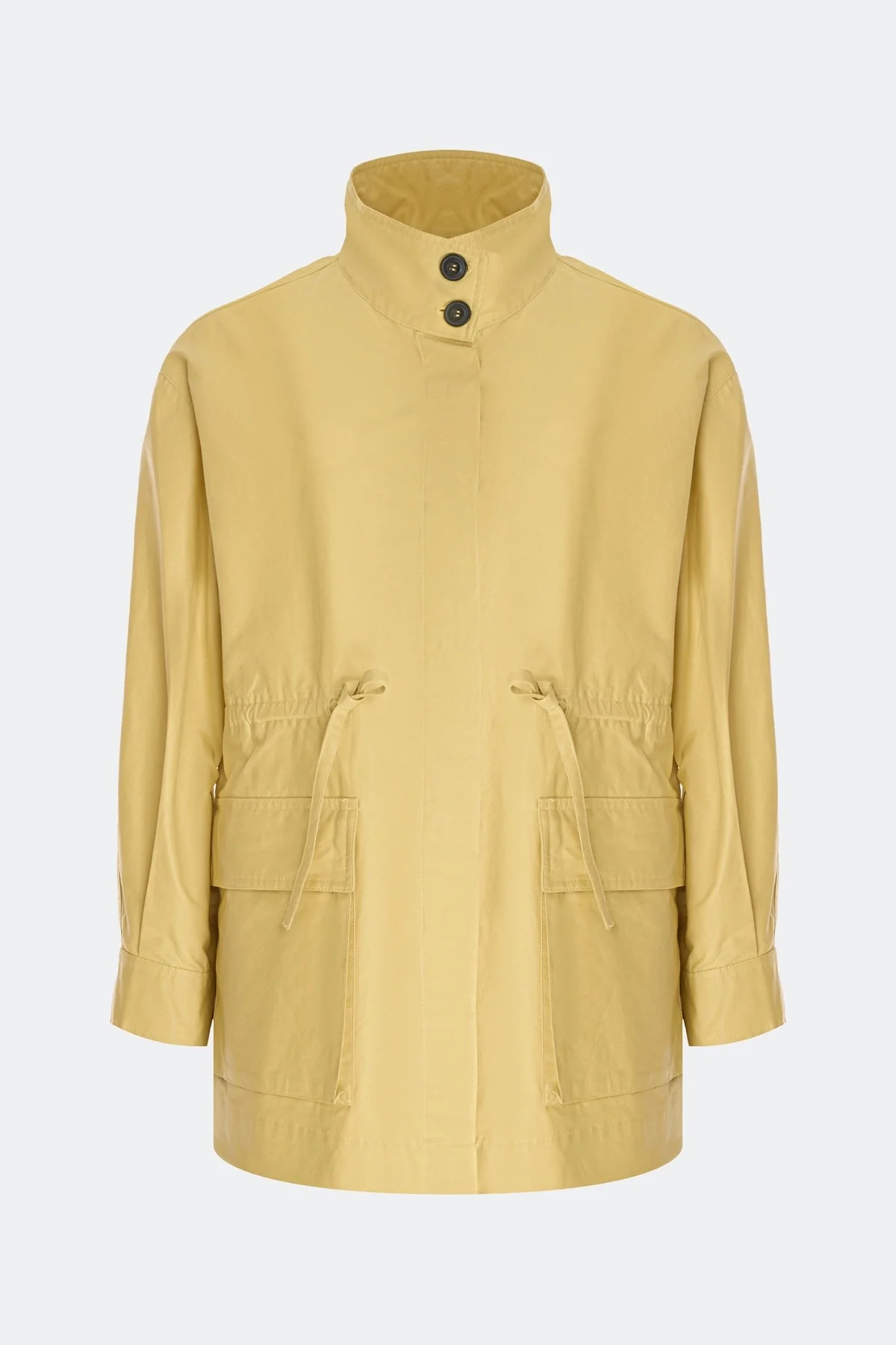 Яркая ветровка из нейлона и хлопка, 48