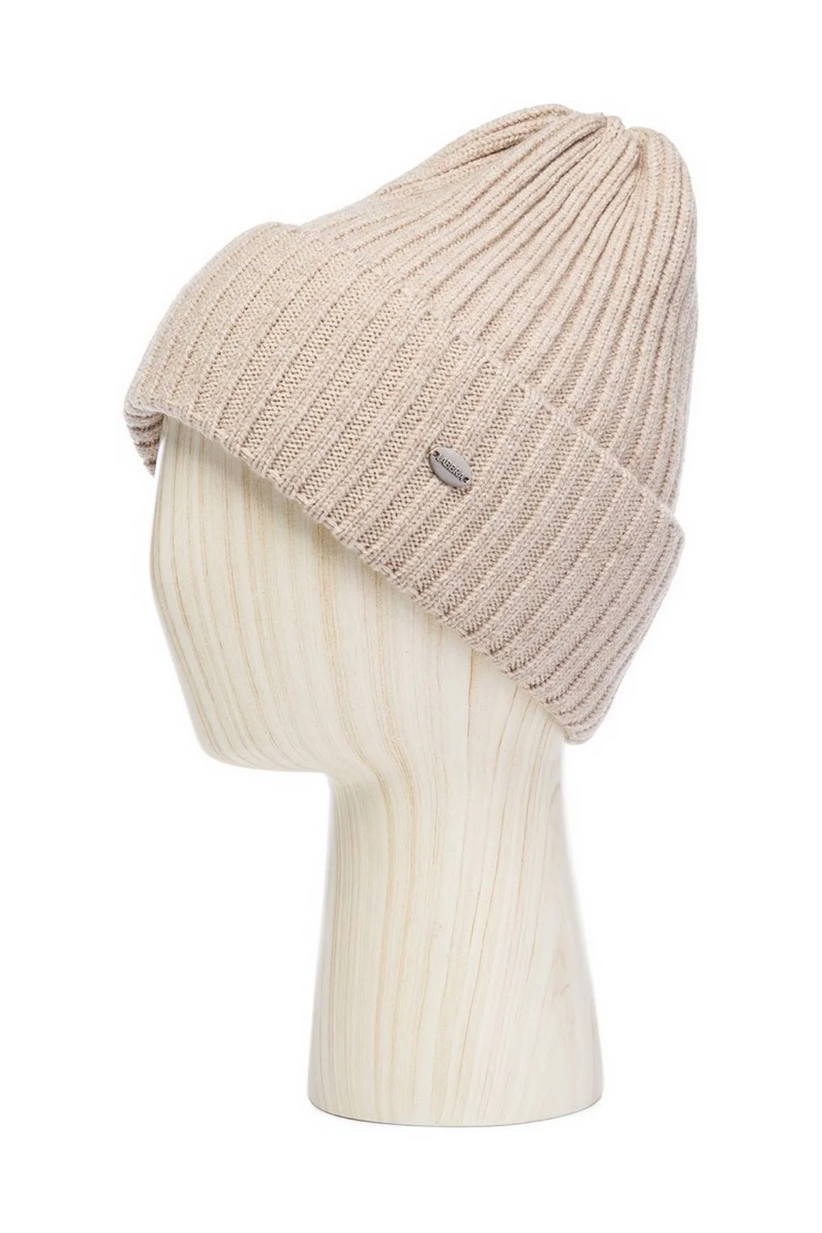 Шапка бежевая, One