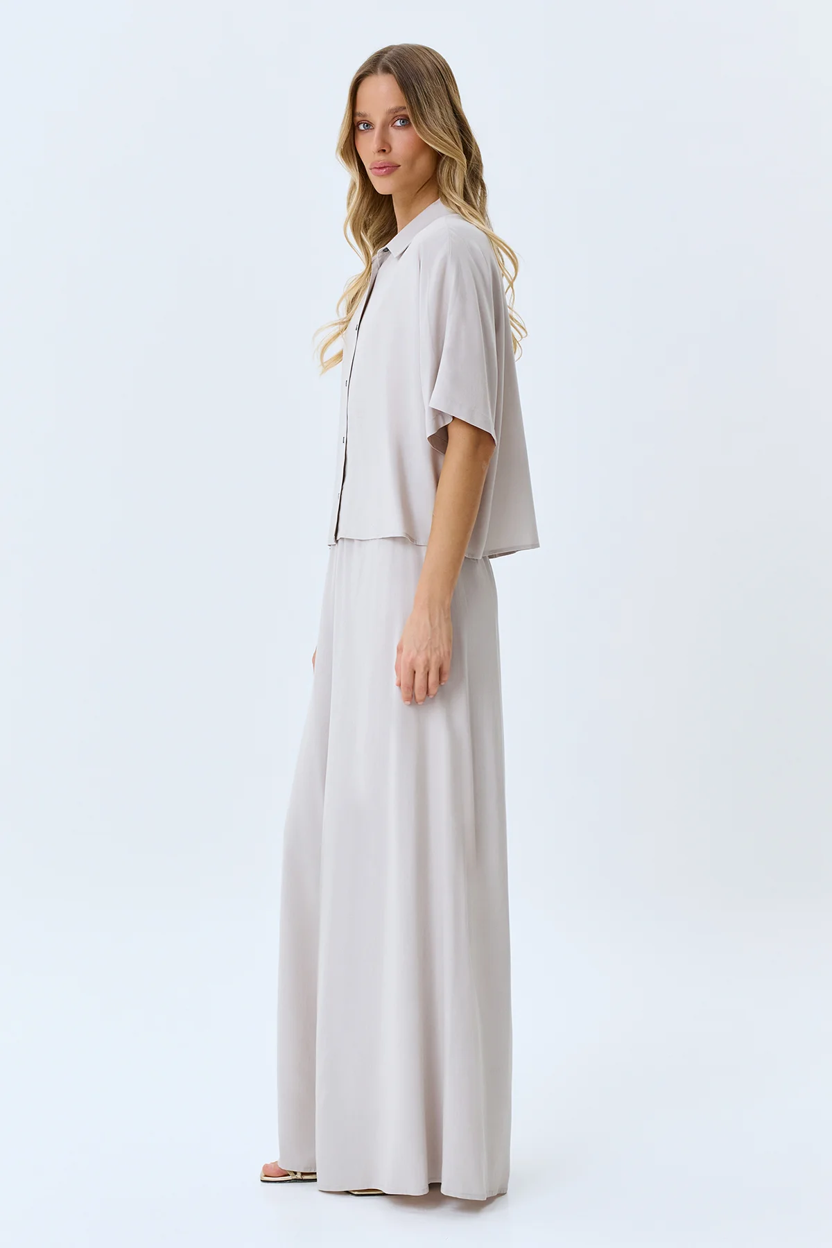 Укороченная блузка из района, 46