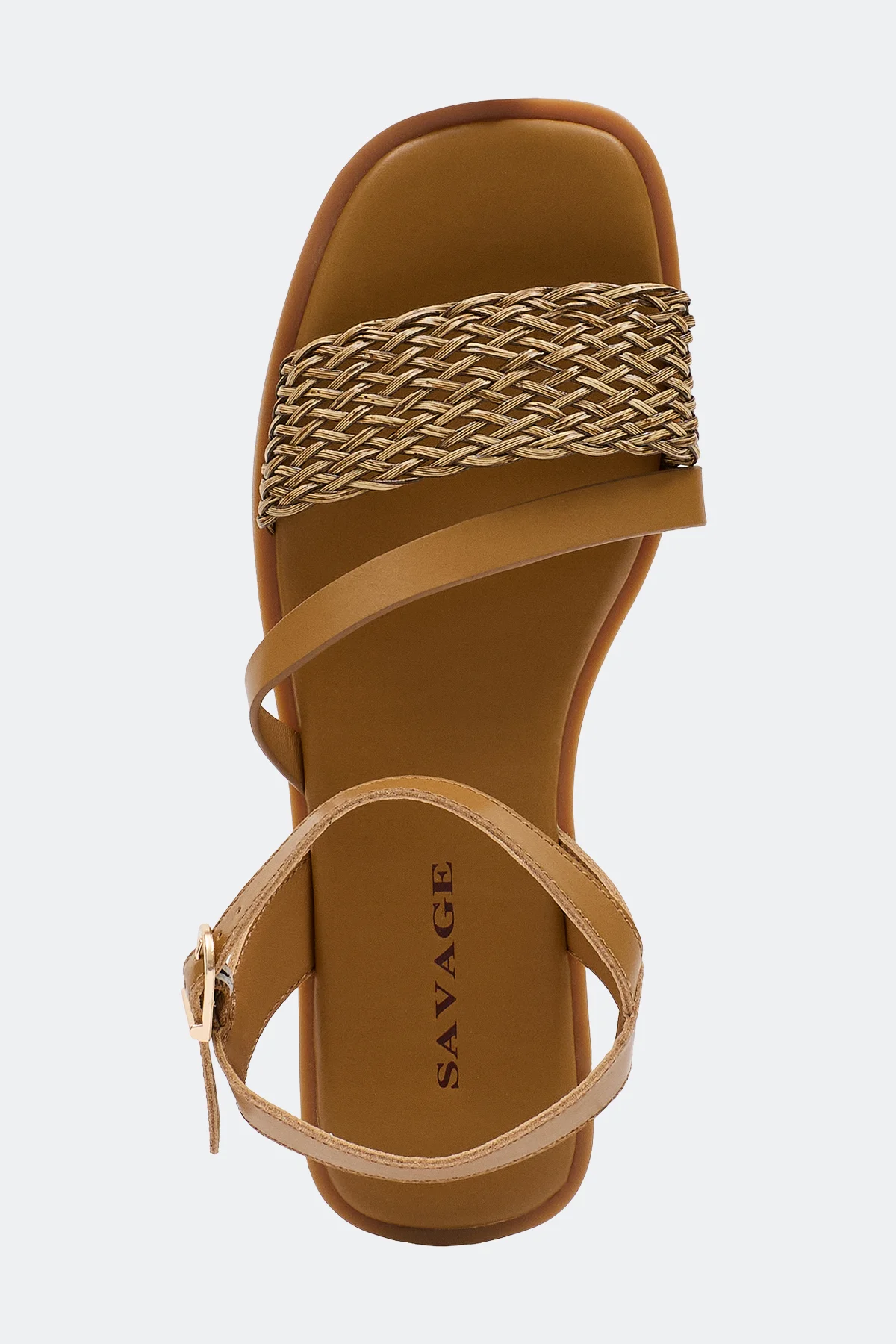 Босоножки из натуральной кожи с плетением, 36