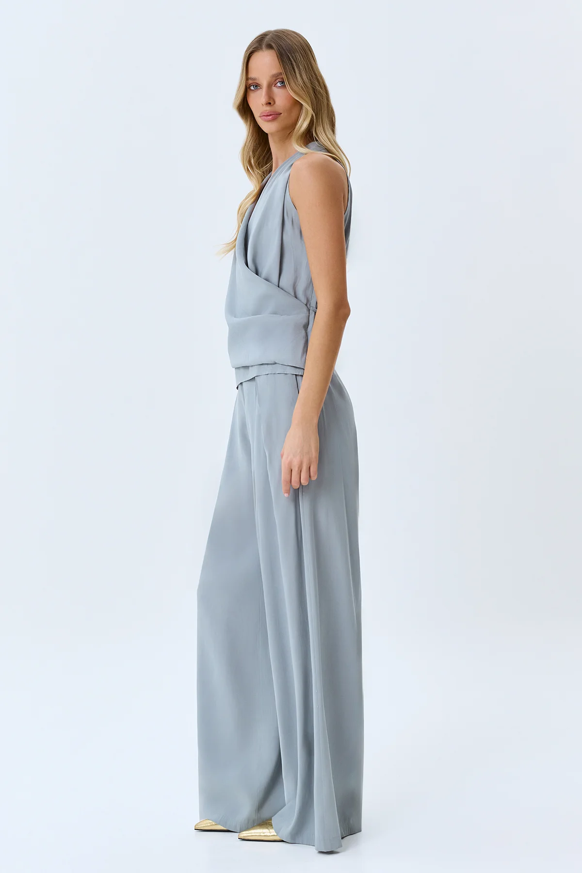 Брюки-палаццо из района, 50