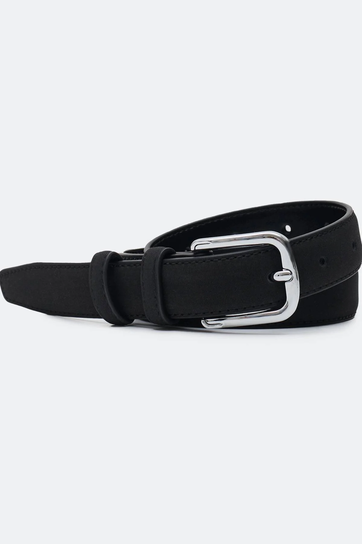 Лимитированная серия брюки в черном цвете с ремнем, 46