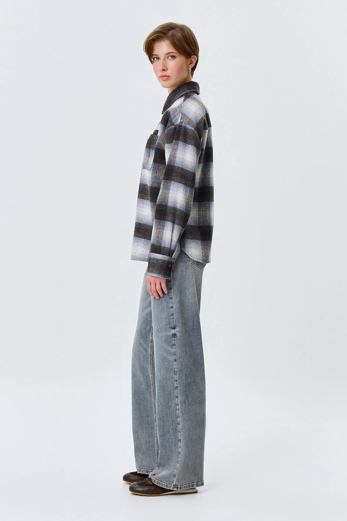 Светлые джинсы Straight fit, 52