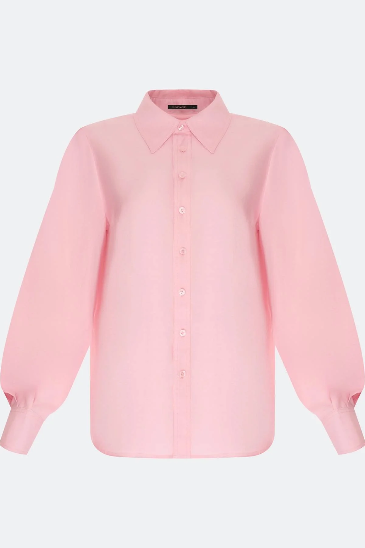 Блузка из вискозы цвета "Baby pink", 44
