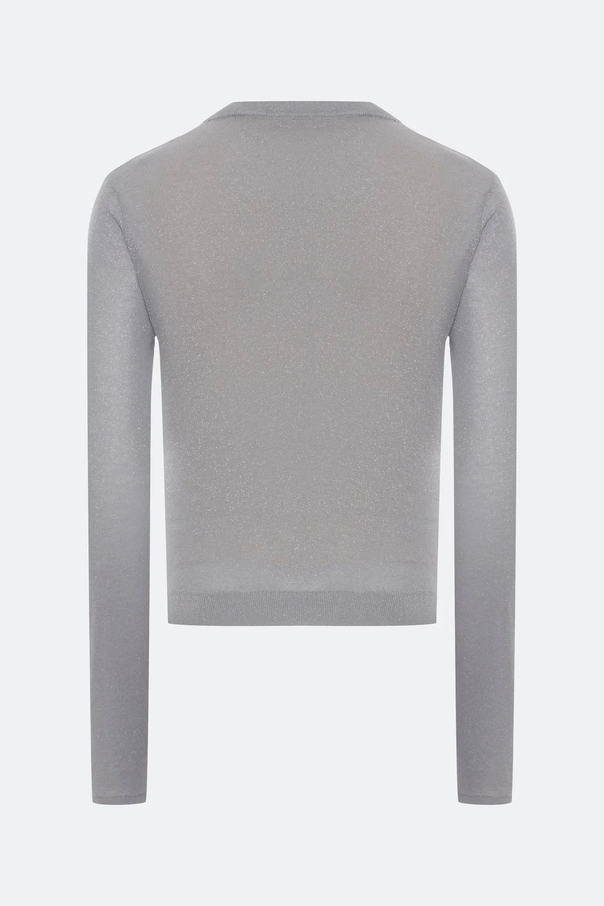 Лимитированная серия комбинированный джемпер с люрексом и ремень, 50