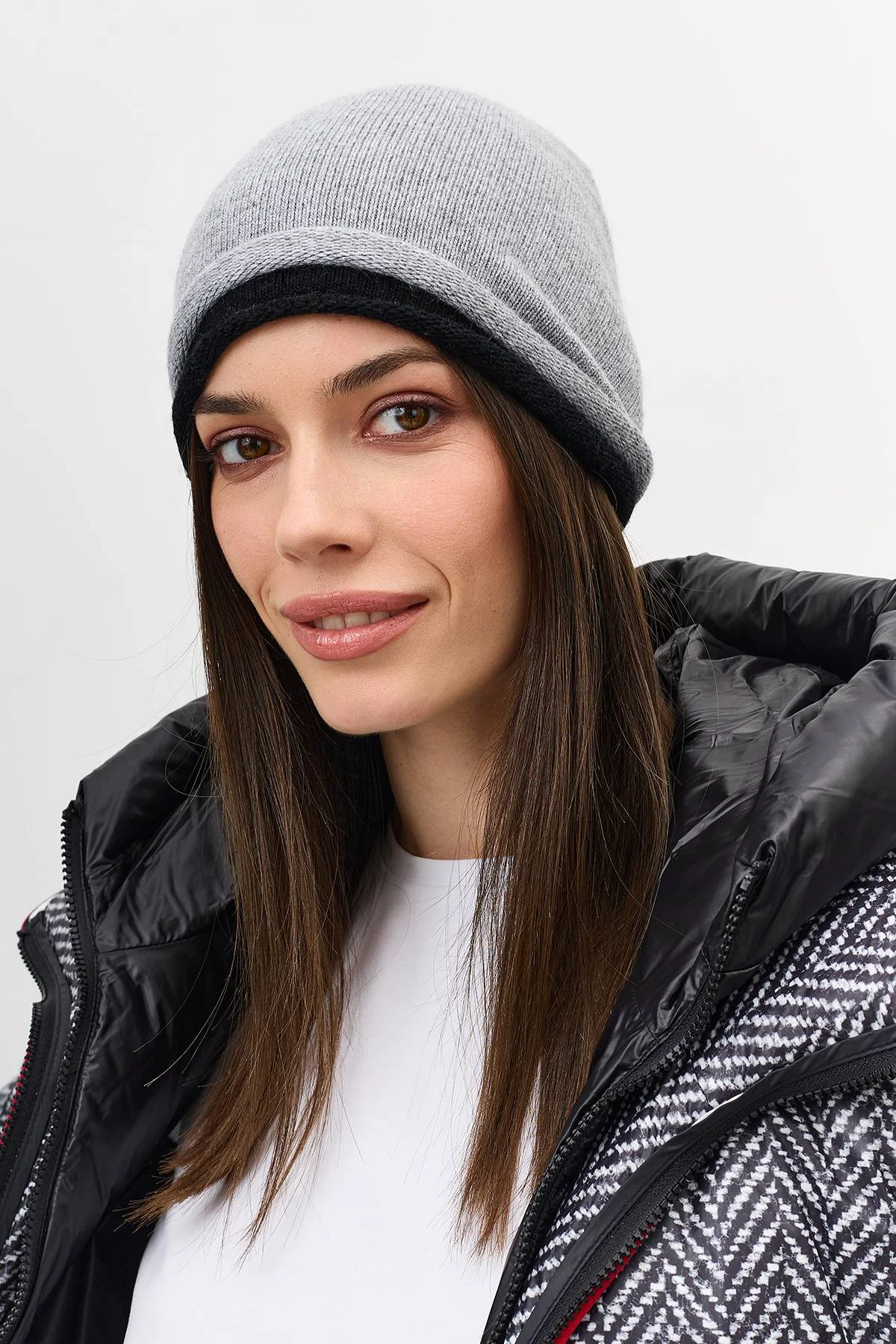 Лимитированная серия комбинированная куртка с принтом и палантин, 52