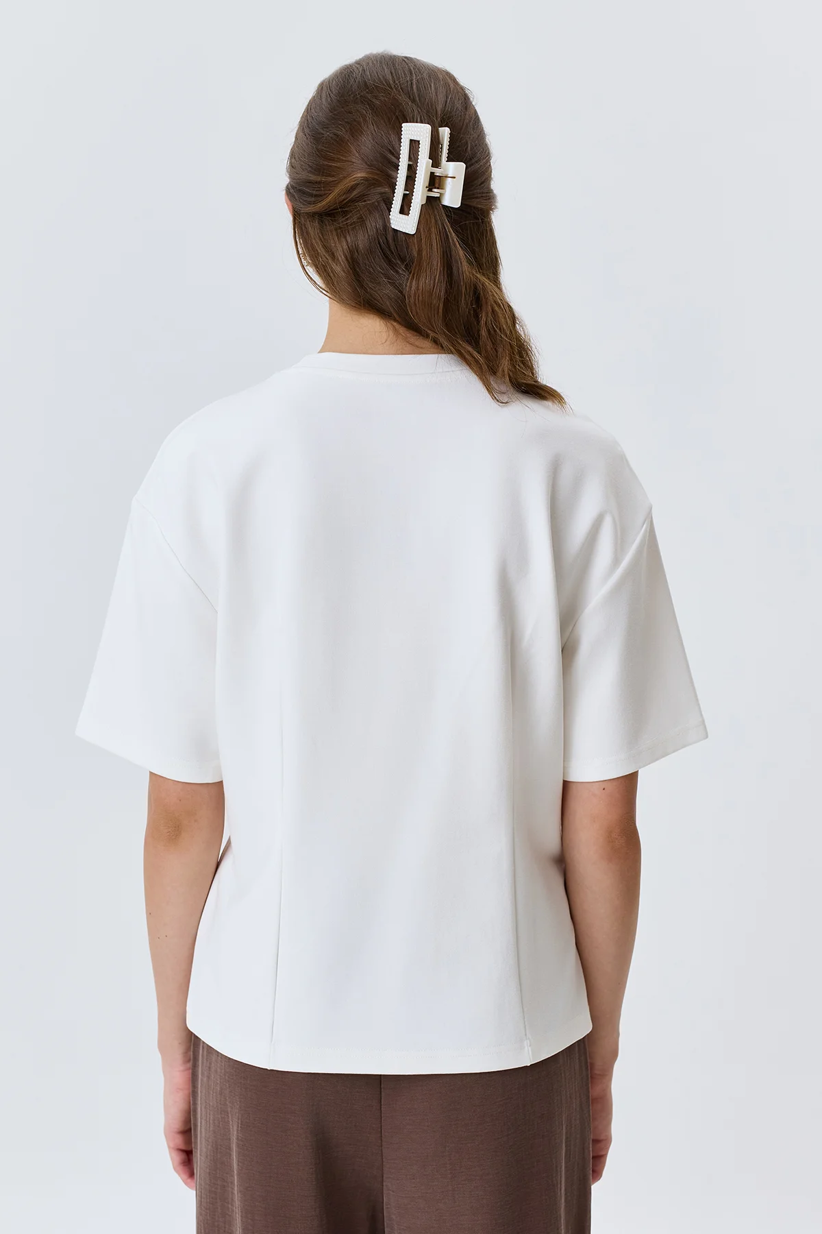 Джемпер с контрастной шнуровкой, 48