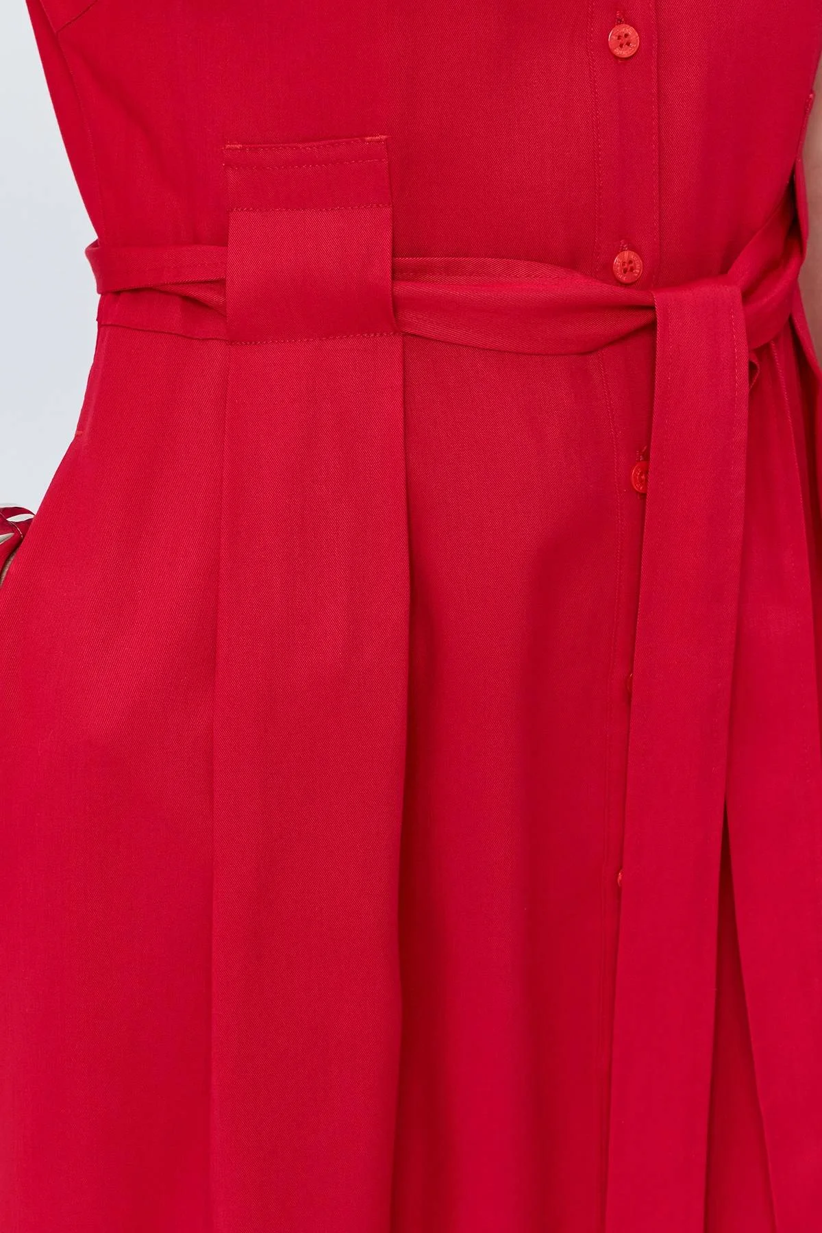 Яркое платье-рубашка из 100% тенселя, 42