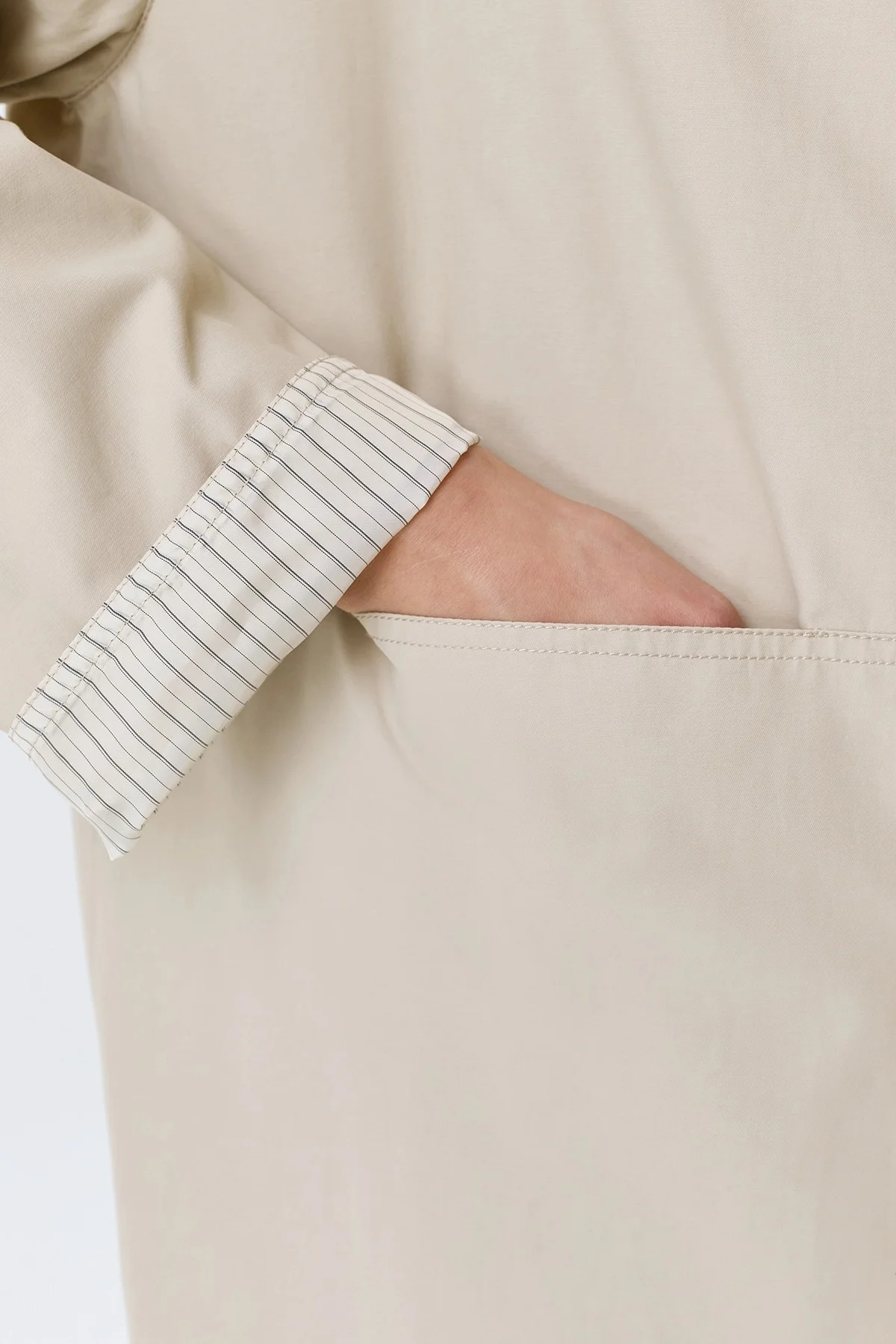 Свободный плащ из хлопка, 46