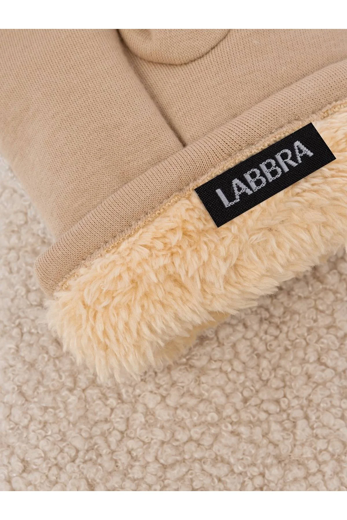 Рукавицы слоновая, кость