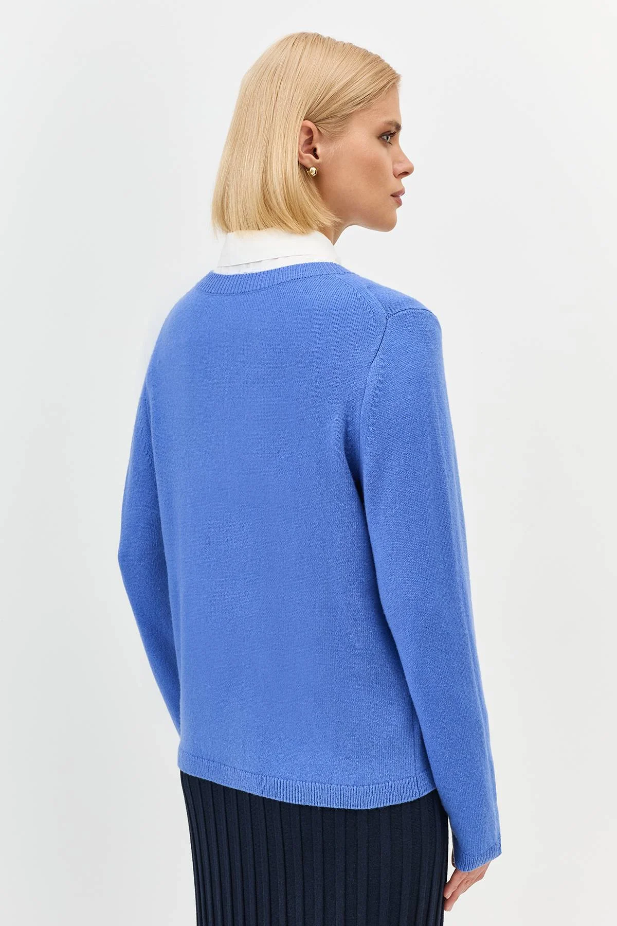 Лимитированная серия яркий джемпер с шерстью и палантином, 40