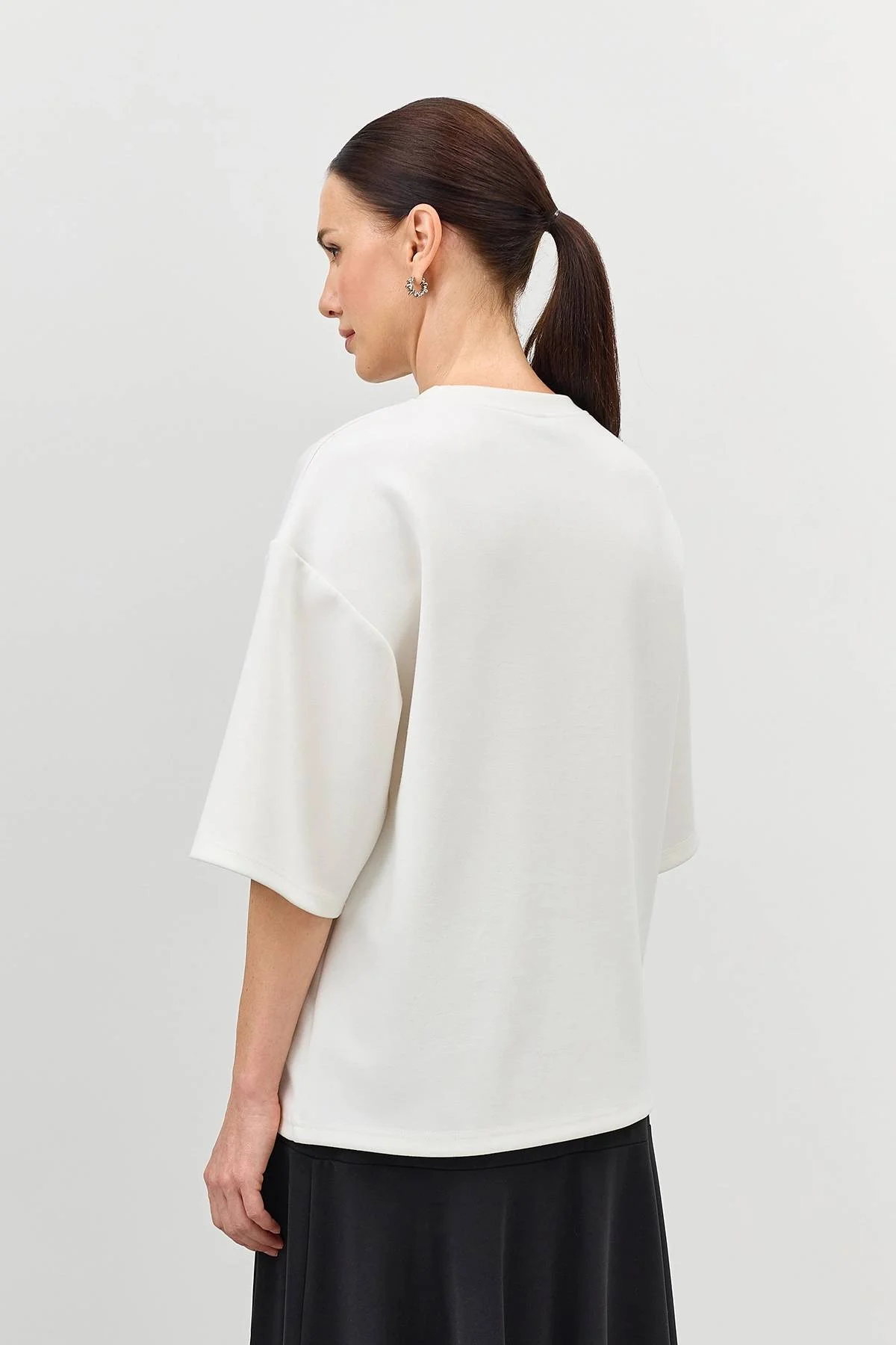 Лимитированная серия джемпер с объемной вышивкой и ремень, 40