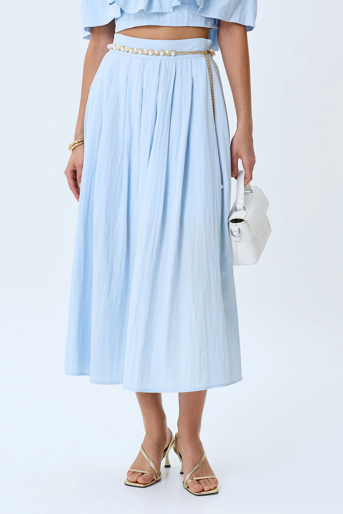 Юбка клеш из района, 46