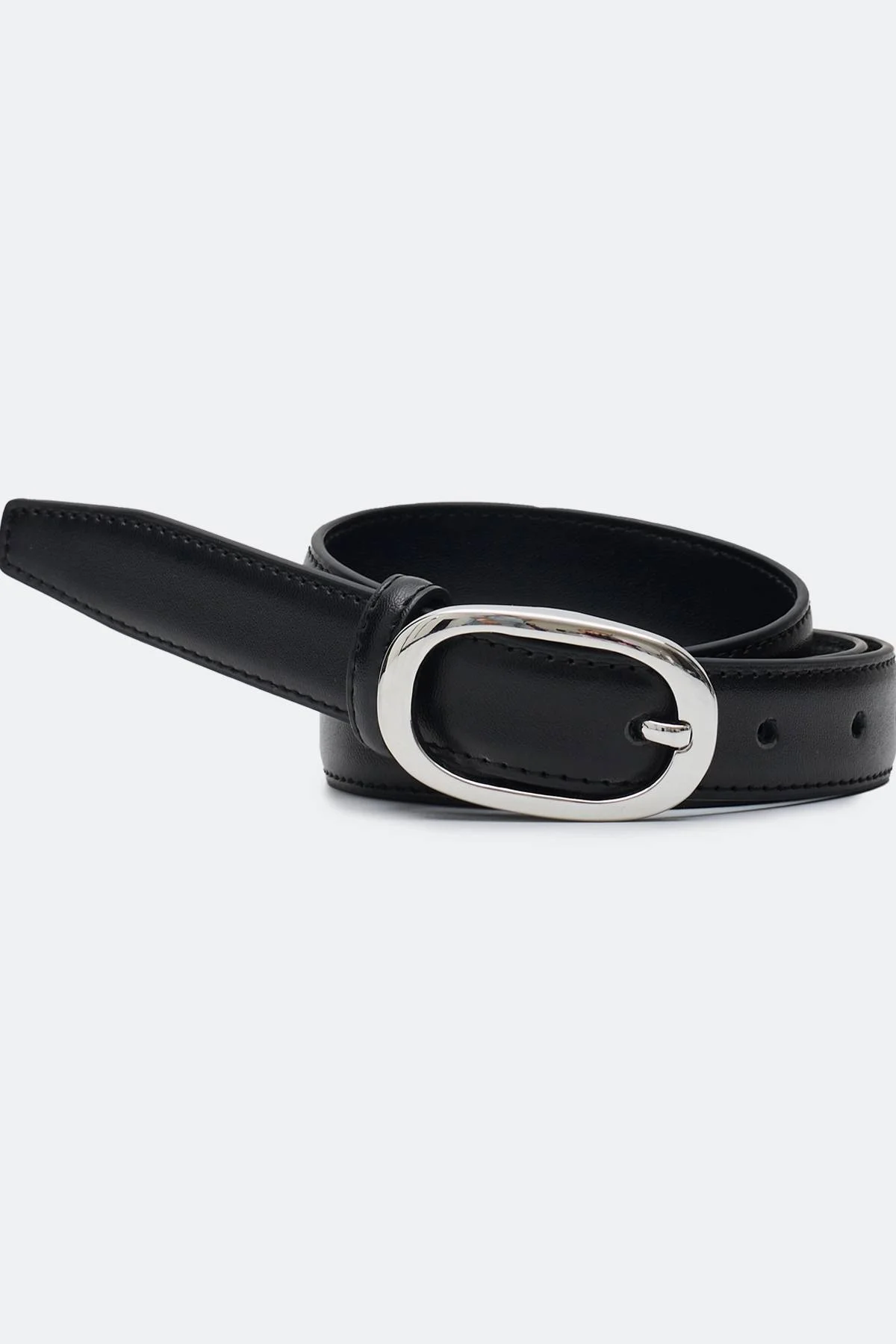 Лимитированая серия классические брюки в тонкую полоску с ремнем, 44