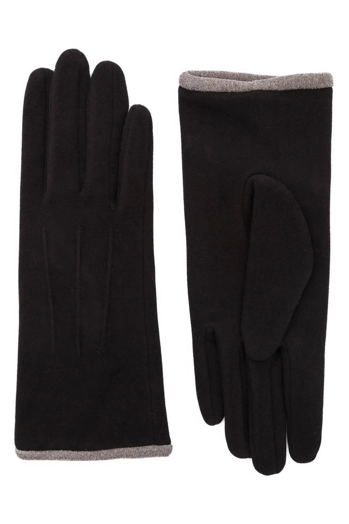 Перчатки черные, M