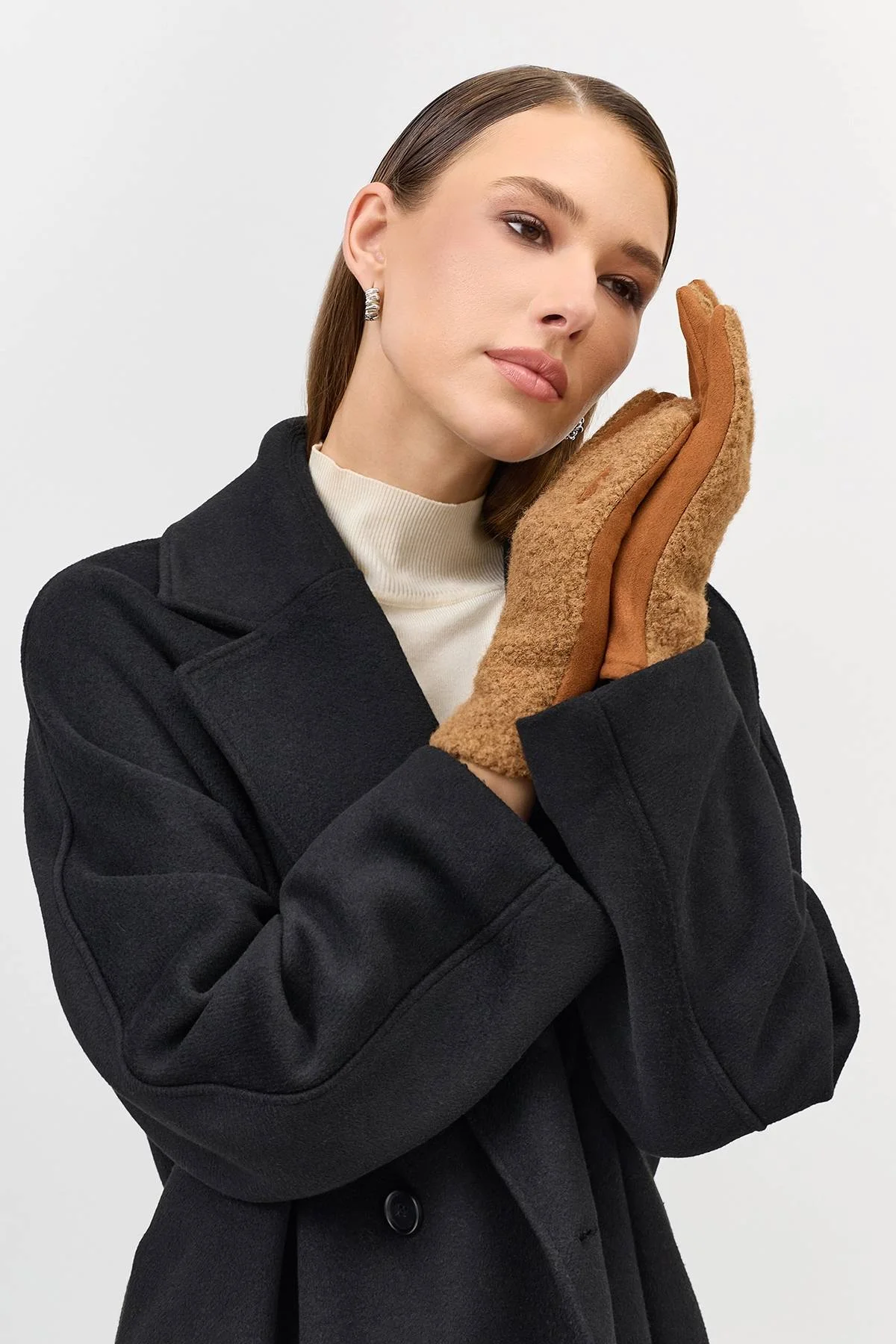 Перчатки теплые сенсорные осенние, One