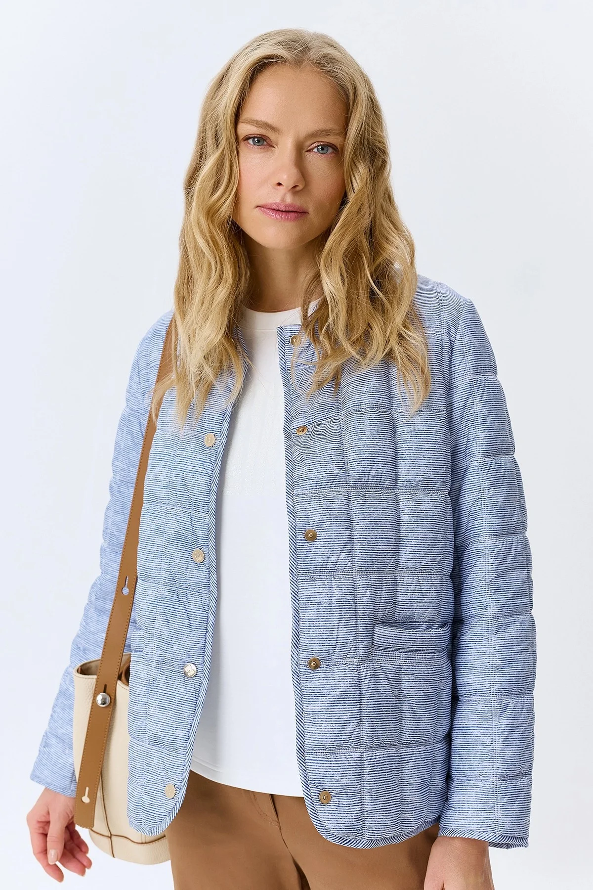 Легкая куртка с принтом, 34