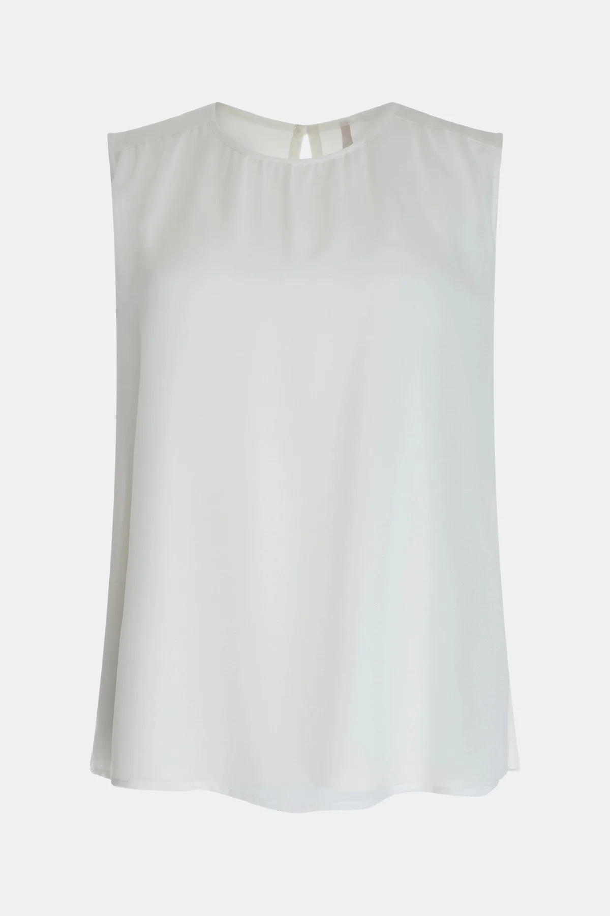 Комбинированный топ с шифоном, 36