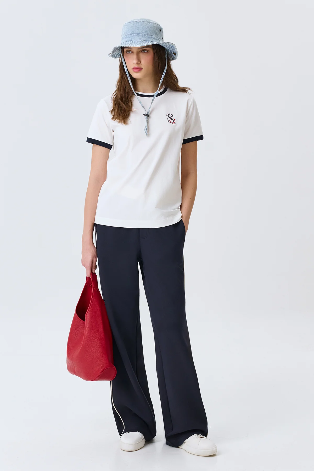 Джинсовая панама в стиле "сафари", One