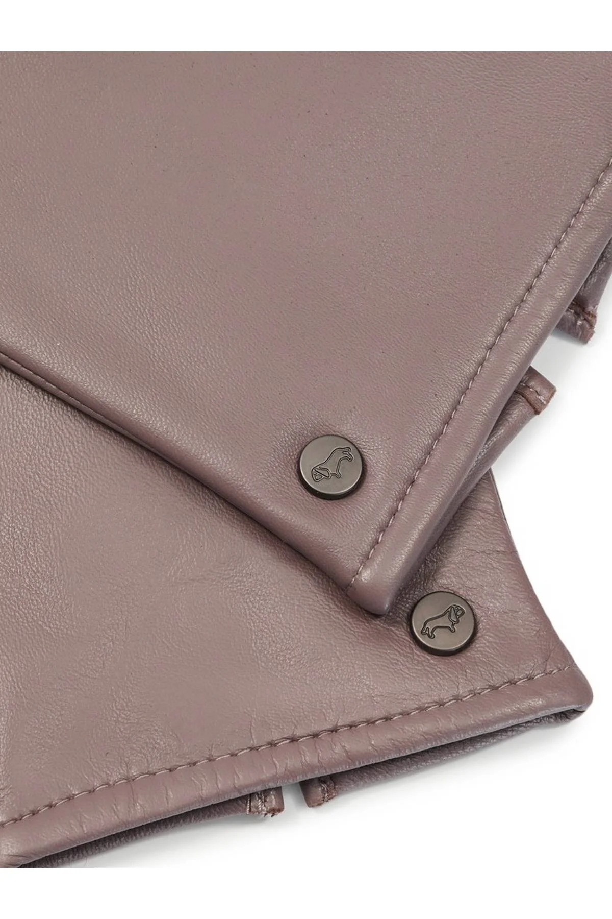 Перчатки серо-коричневые, 6,5