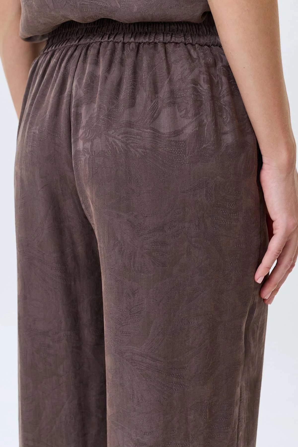 Жаккардовые брюки из лиоцелла, 34