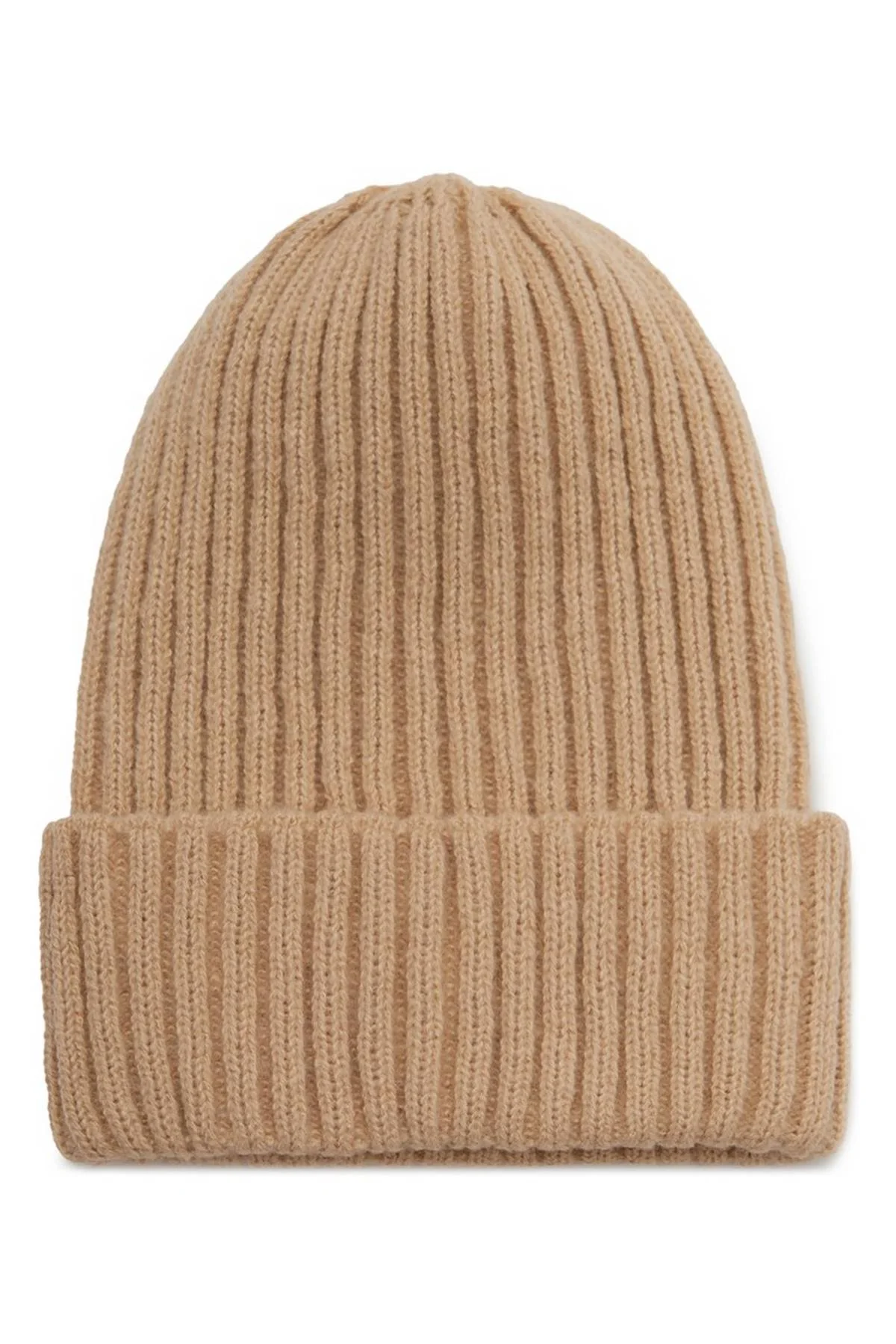 Шапка бежевая, One