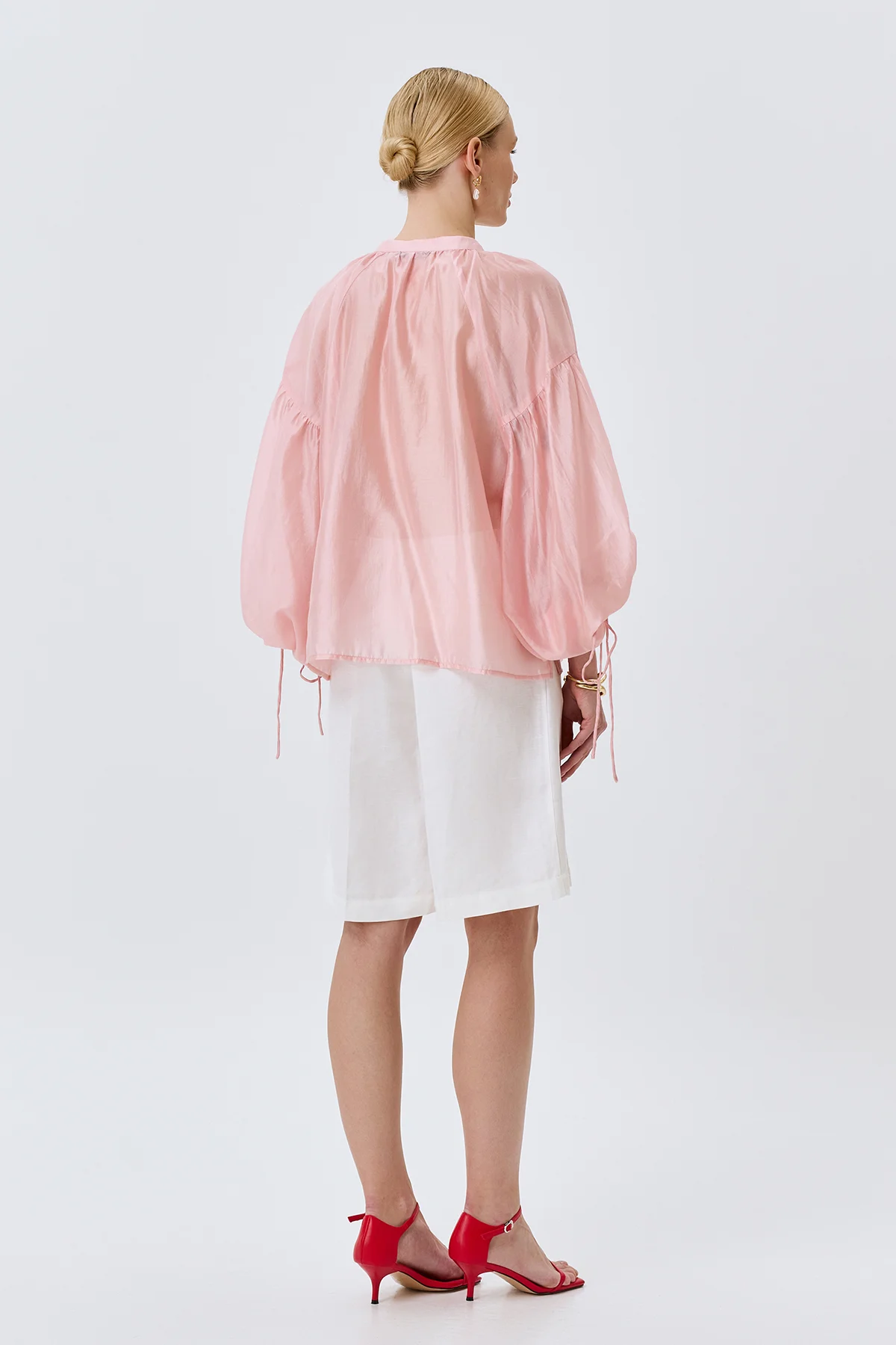 Романтичная блузка в стиле "Бохо-шик", 46