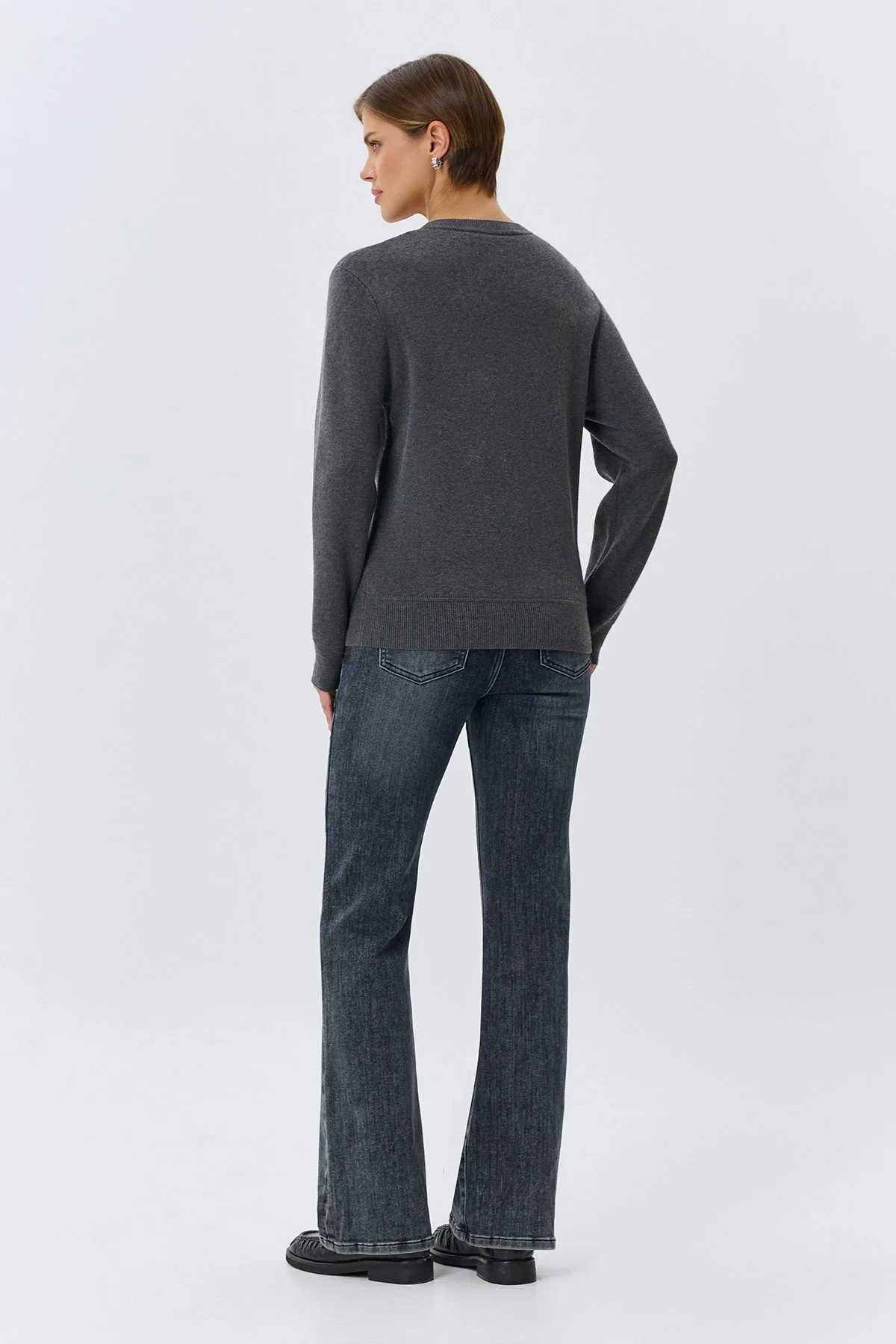 Утепленные джинсы Bootcut, 44
