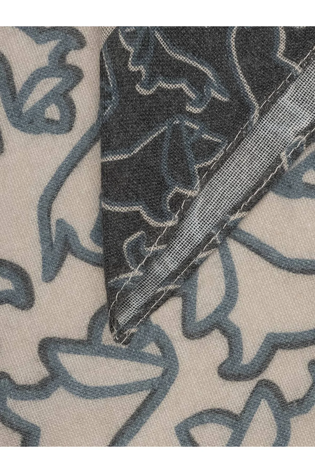 Платок синий, One