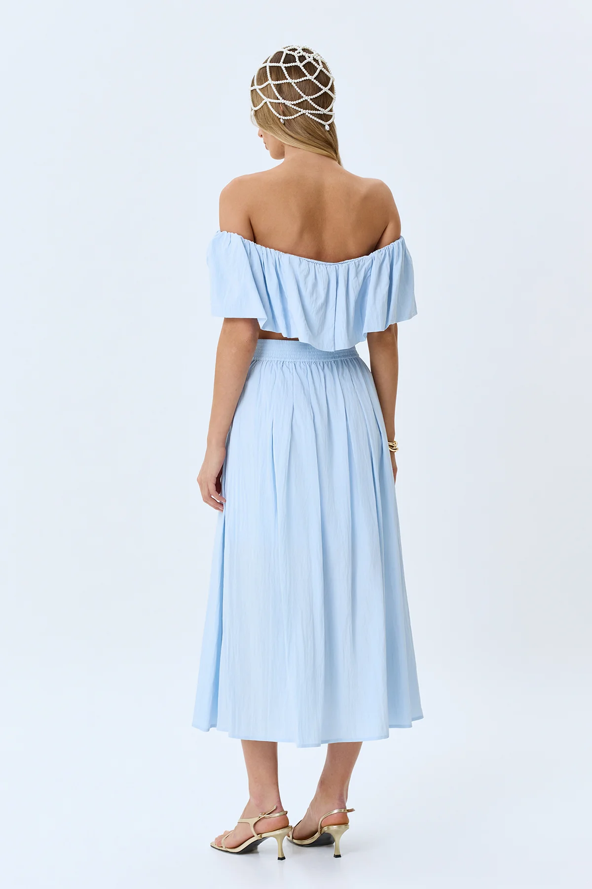 Юбка клеш из района, 42