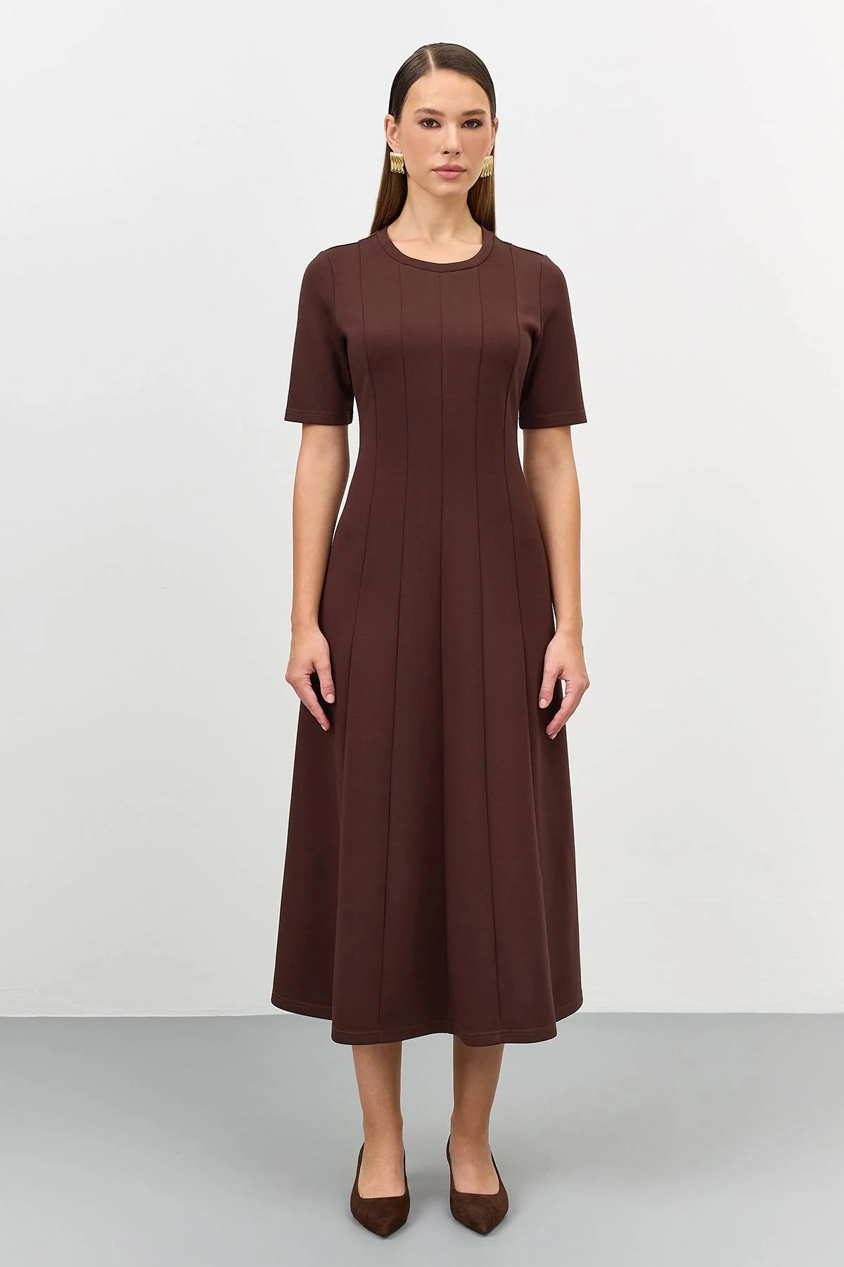 Трикотажное платье из вискозы, 40