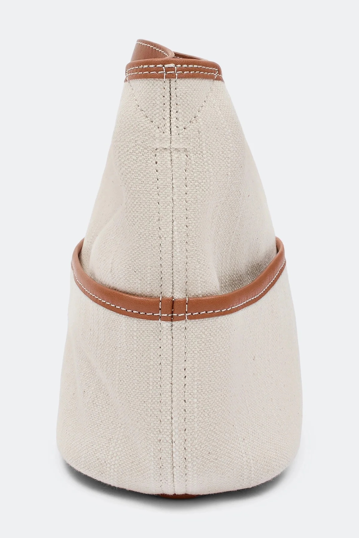 Комбинированная льняная сумка, One