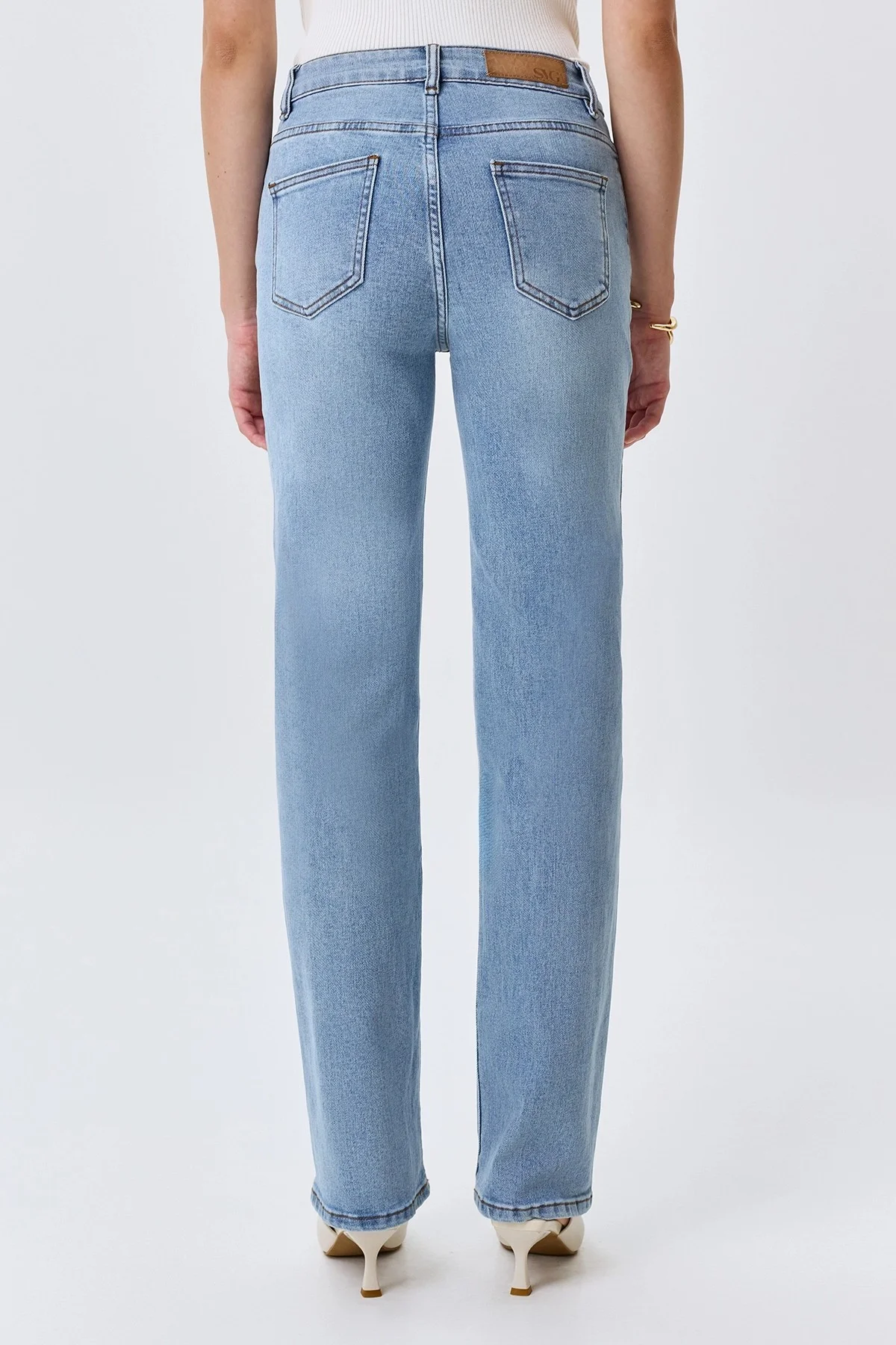 Базовые джинсы Straight fit, 44