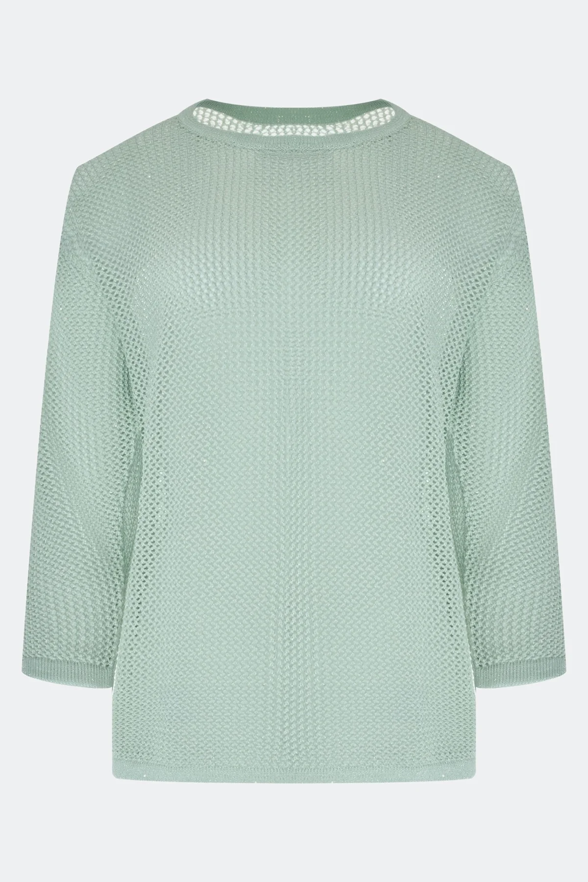 Ажурный вязаный джемпер, 40