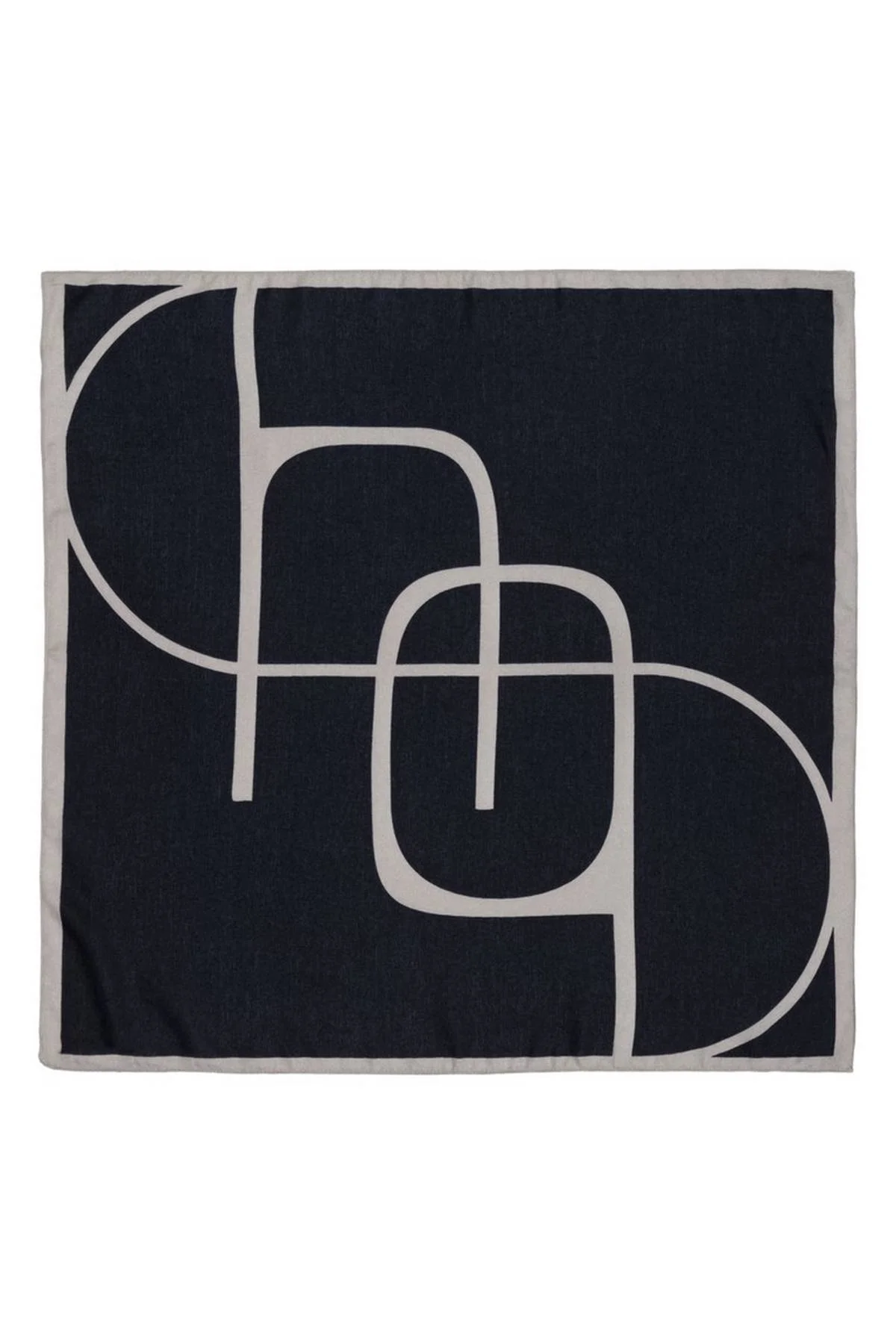 Платок синий, One