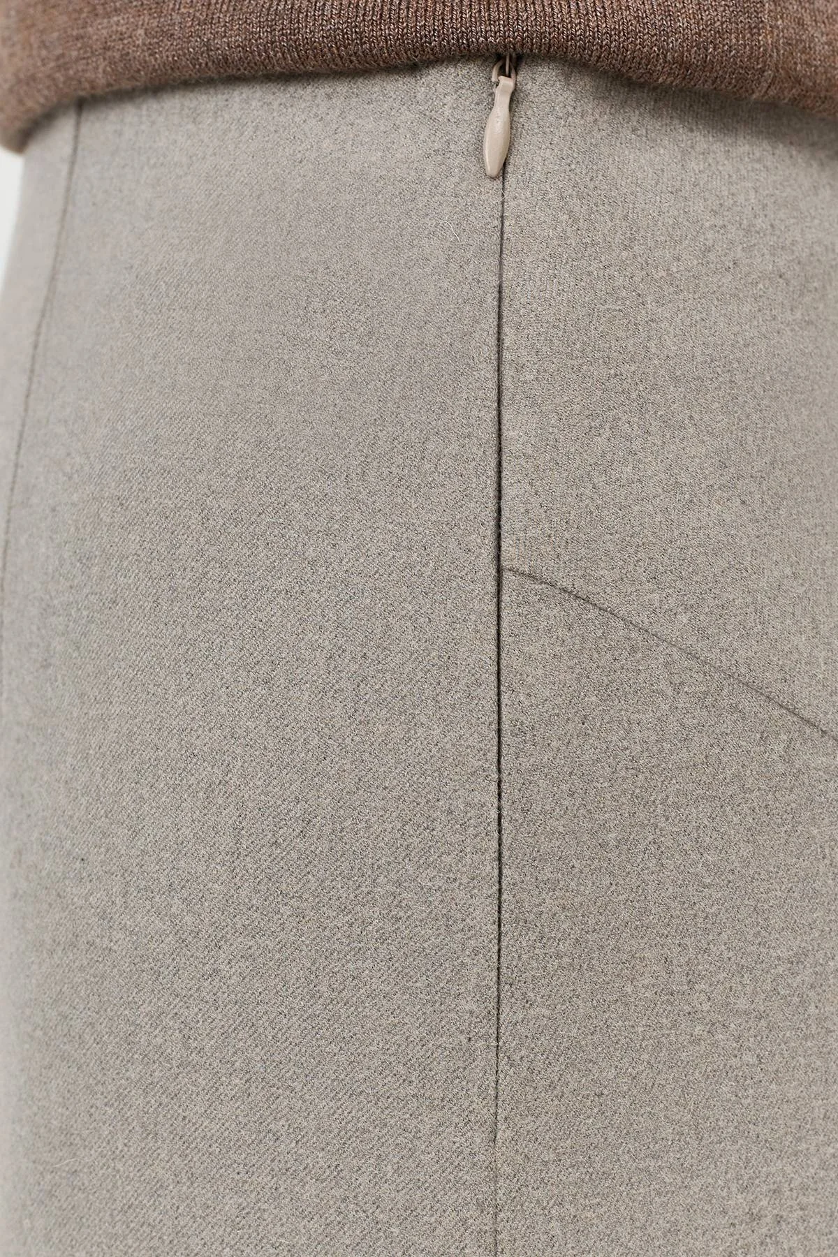 Юбка-карандаш с шерстью, 34