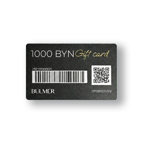 Подарочный сертификат BULMER - 1000 руб