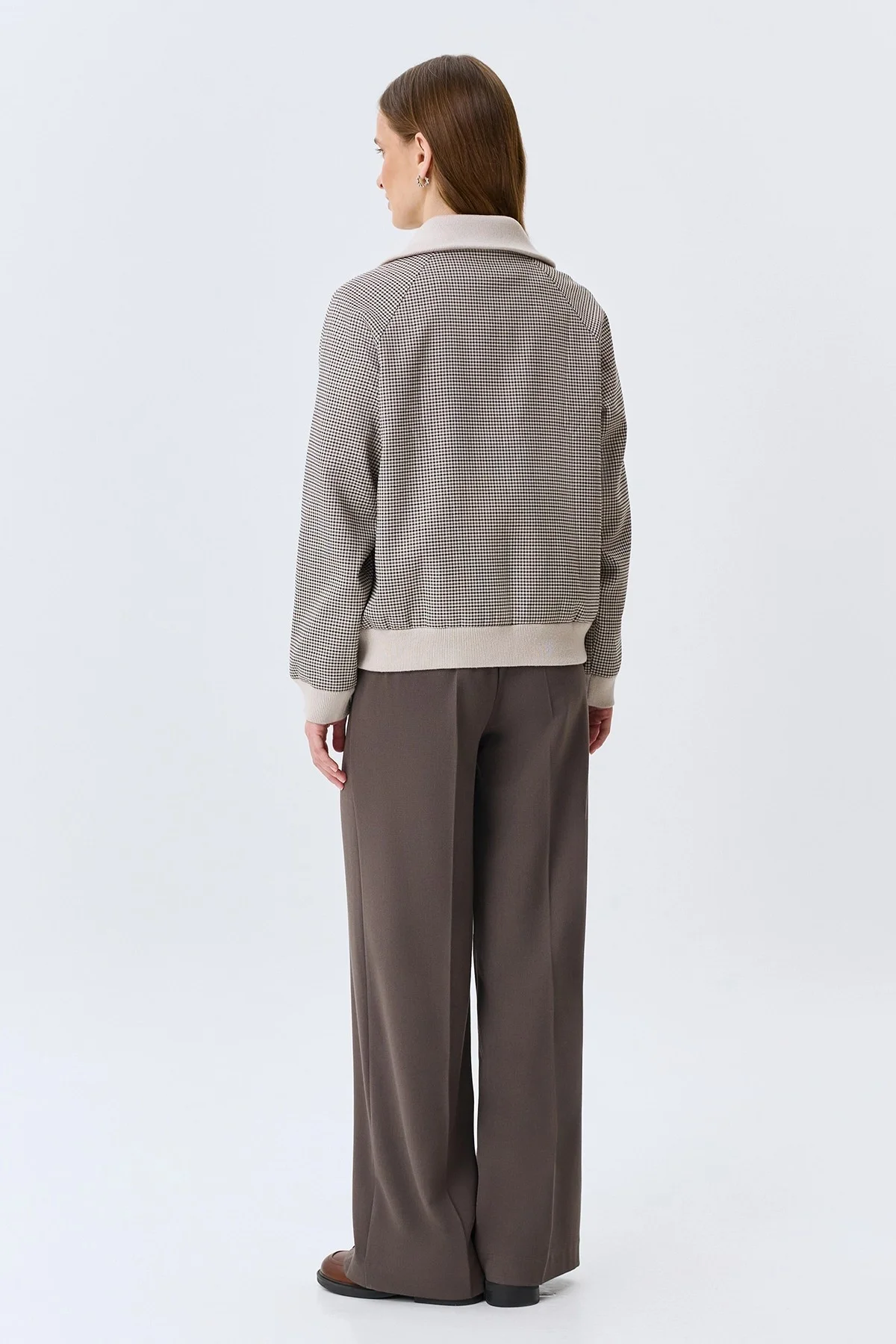 Брюки с застроченными стрелками, 42