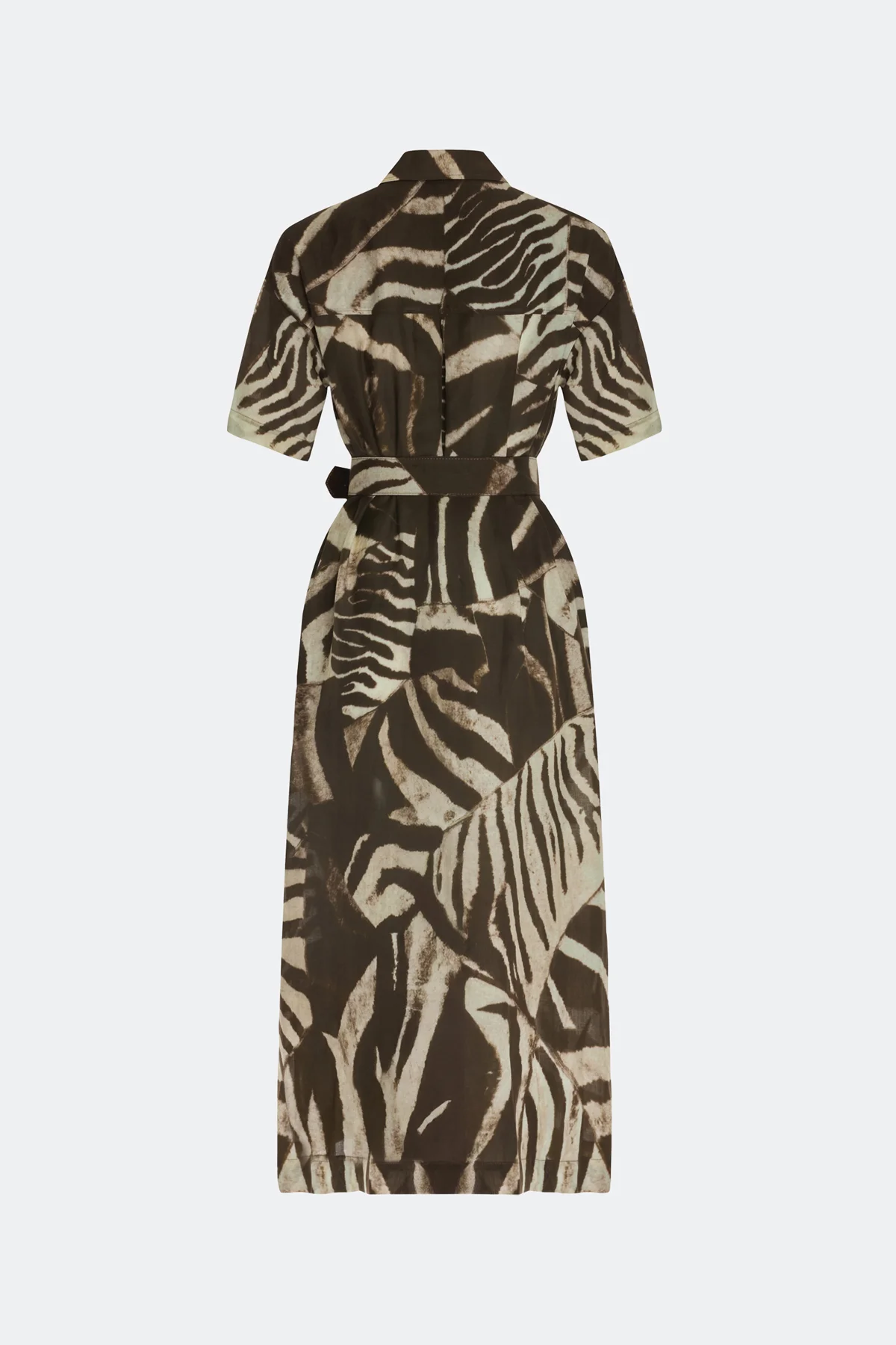 Платье-рубашка в стиле "Сафари", 46